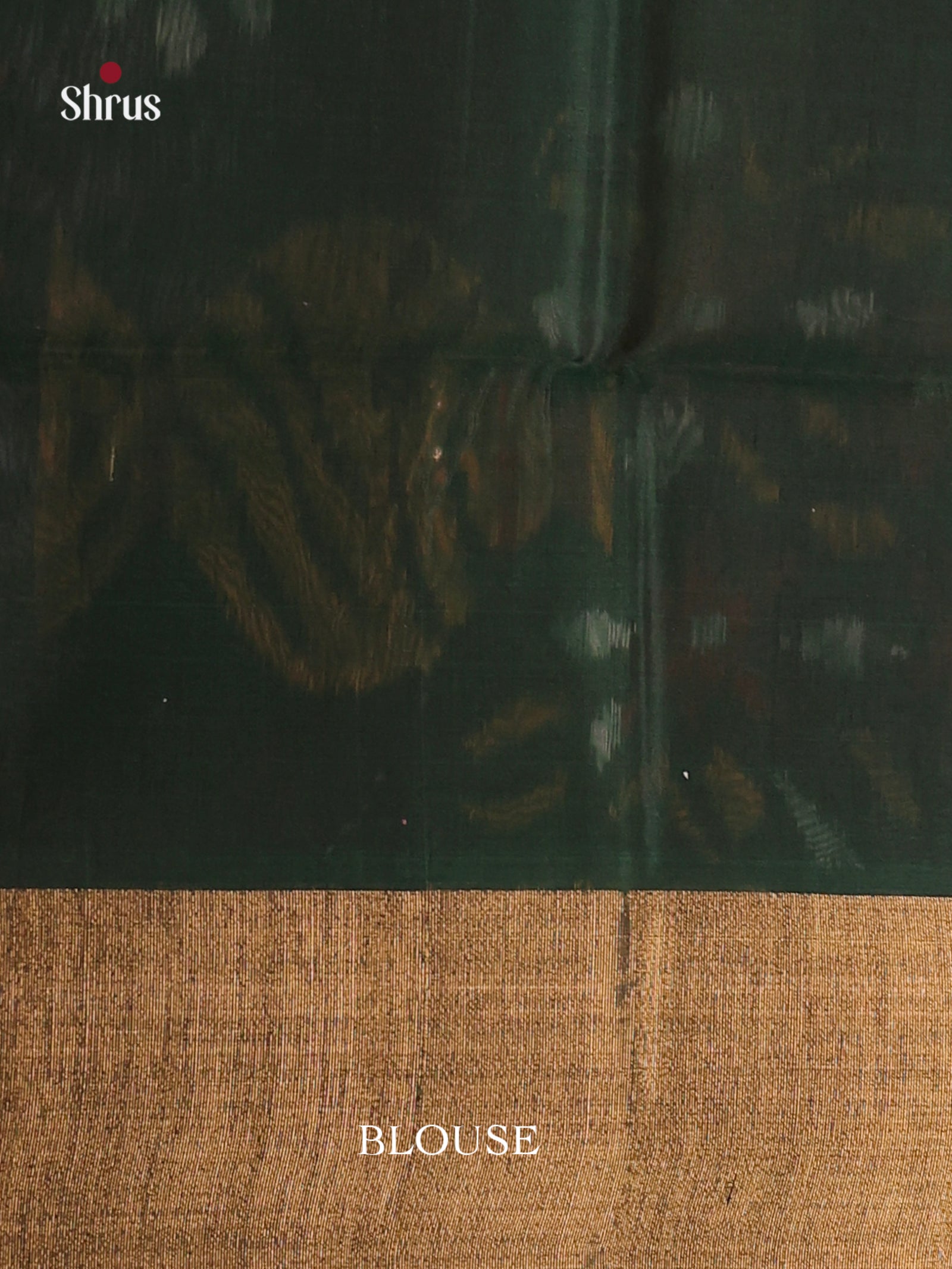 Striking Rani Pink Pochampally Saree In Silk Cotton With Green ZaRI BORDER