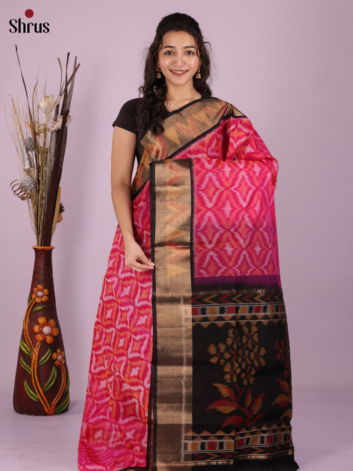 DIS11567 - Pochampally sico Saree - Shop on Shrus.com
