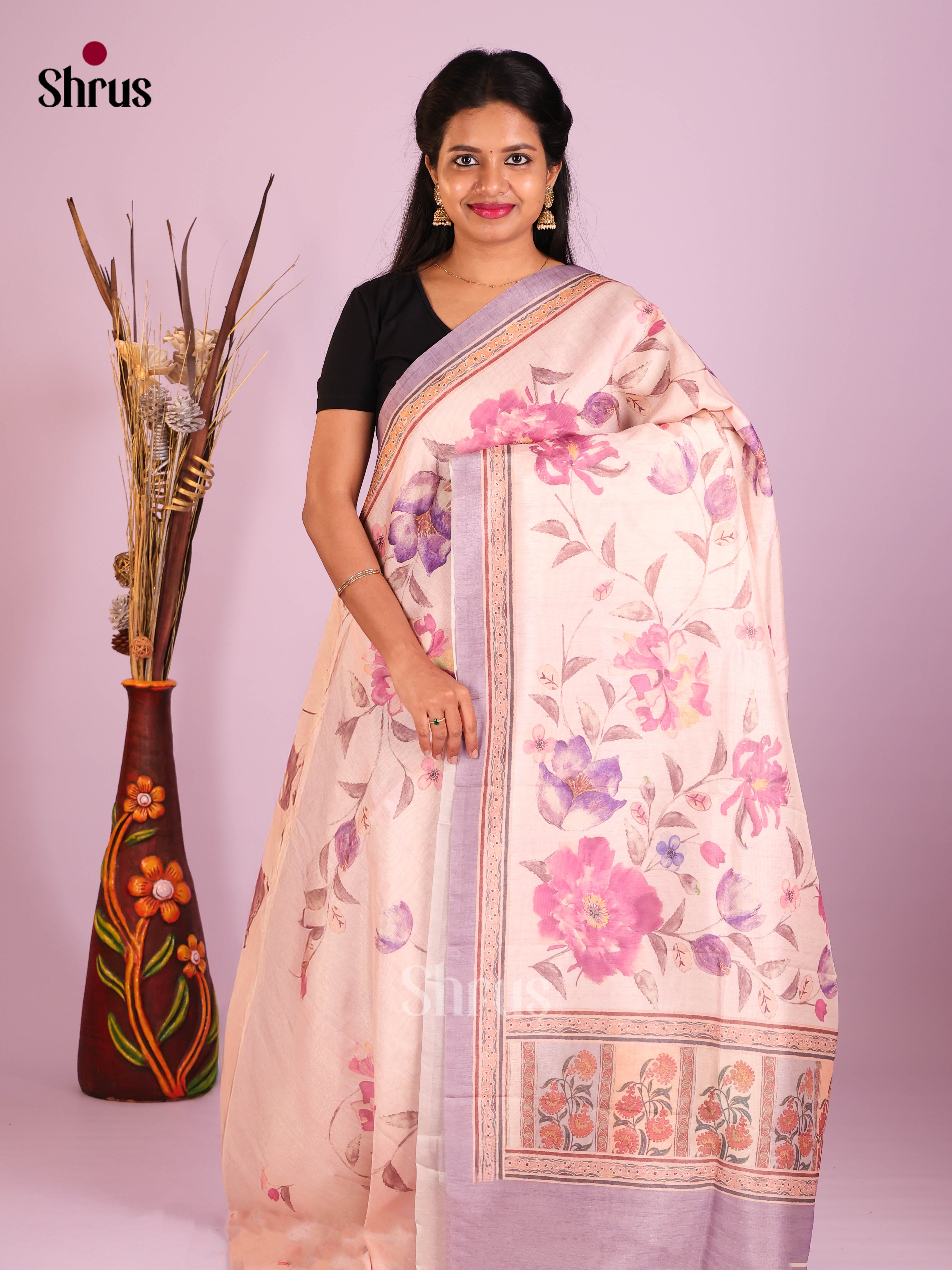 DIS11593 - Butter silk Saree
