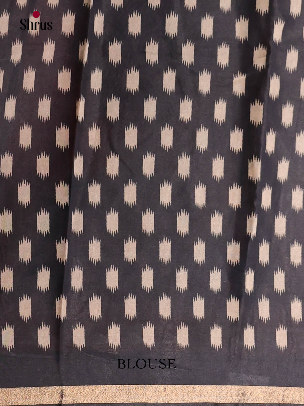 Grey & Black - Art Modal Saree