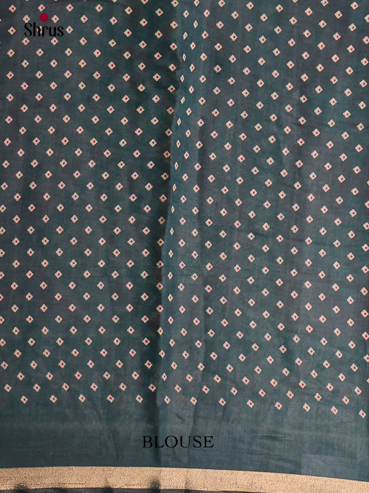 Cream & Green- Art Modal Saree