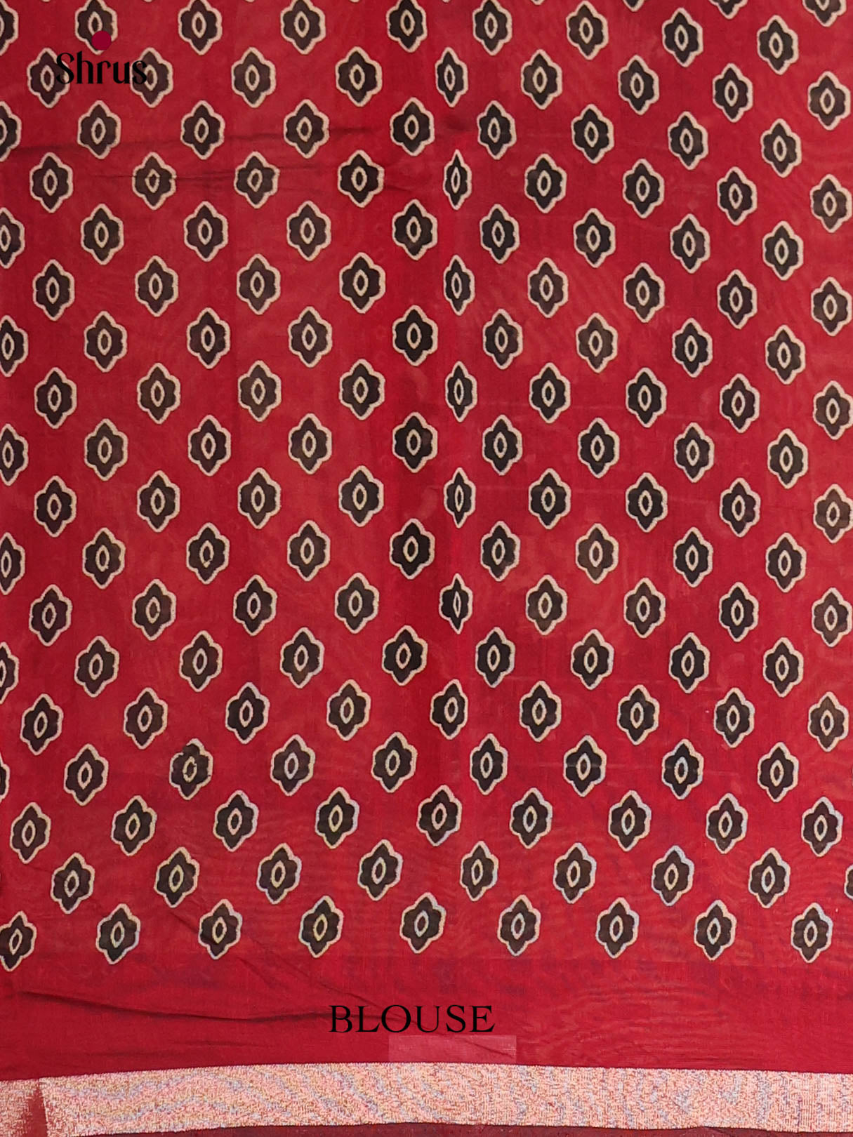 Black & Red - Art Modal Saree