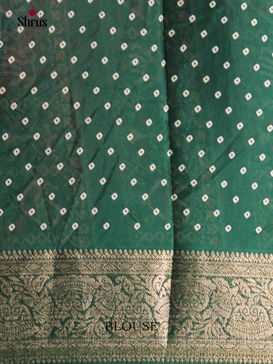 DIS12161 - Bandhini Saree - Shop on Shrus.com