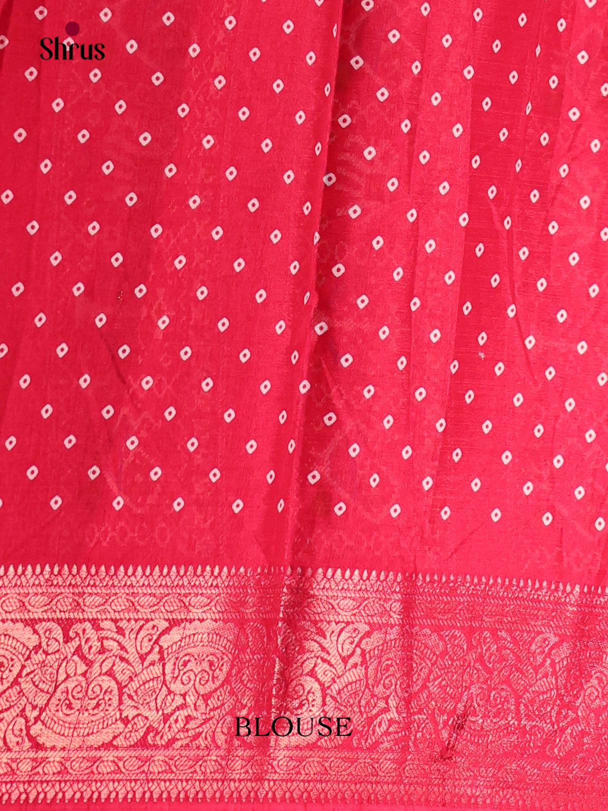 DIS12164 - Bandhini Saree - Shop on Shrus.com