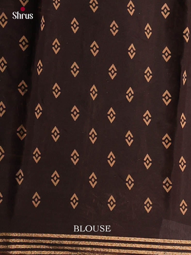 Black - Art Modal Saree - Shop on Shrus.com
