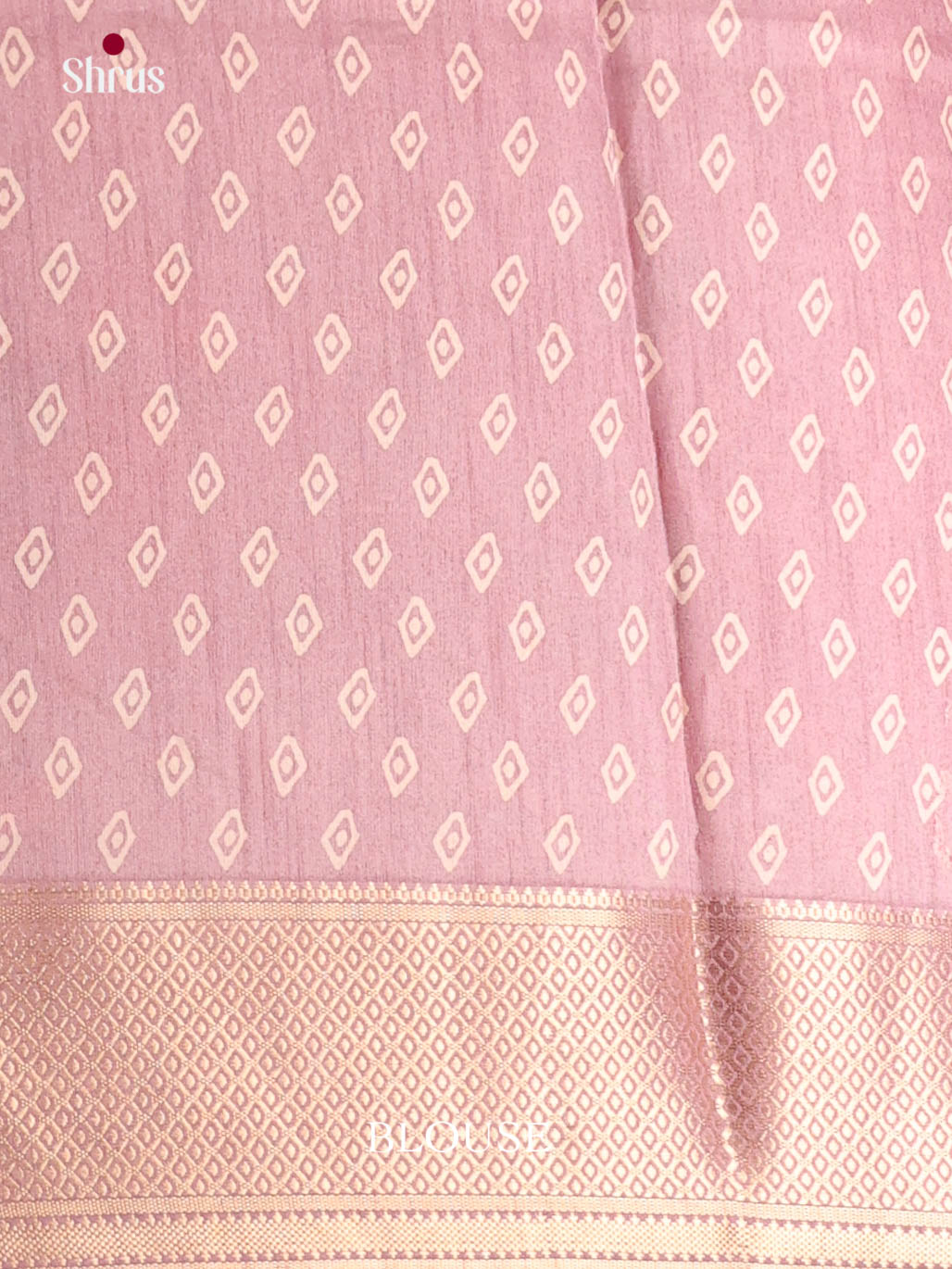 Pink - Semi Crepe Saree - Shop on Shrus.com