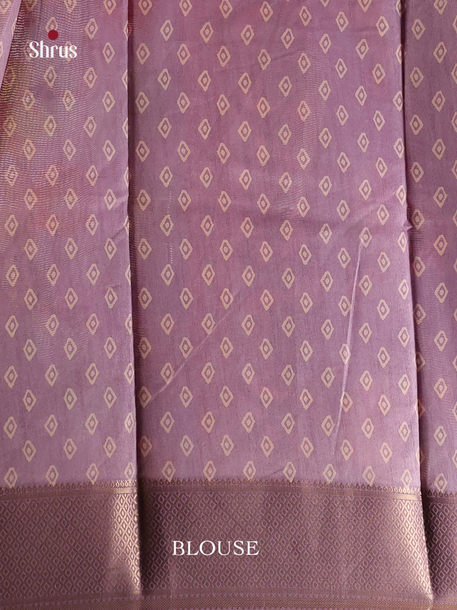 Lavender  - Semi Crepe Saree