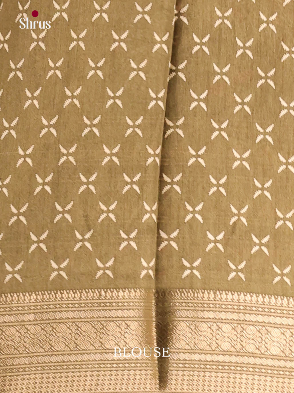 Chutney Green- Semi Crepe Saree