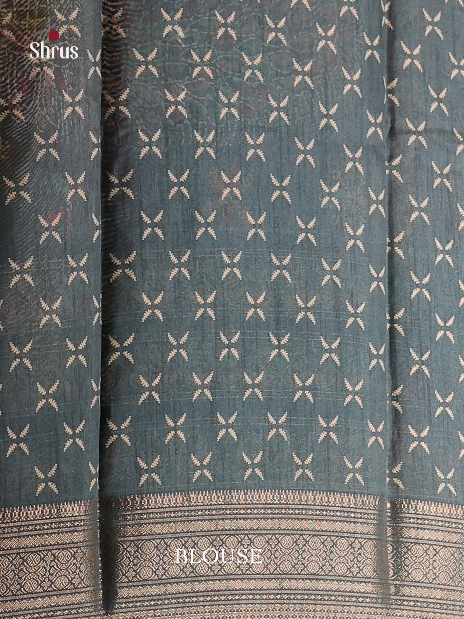 DIS12217 - Semi Crepe Saree - Shop on Shrus.com