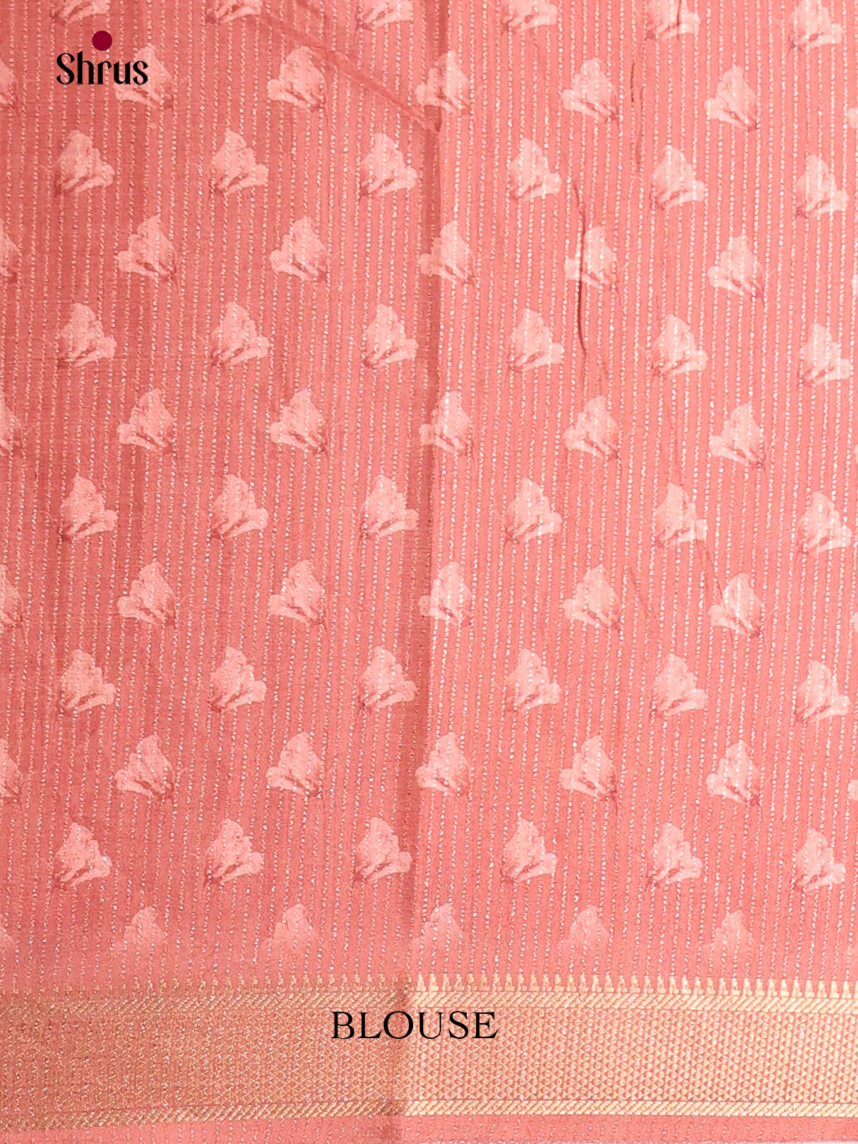 Pink - Semi Dola silk Saree