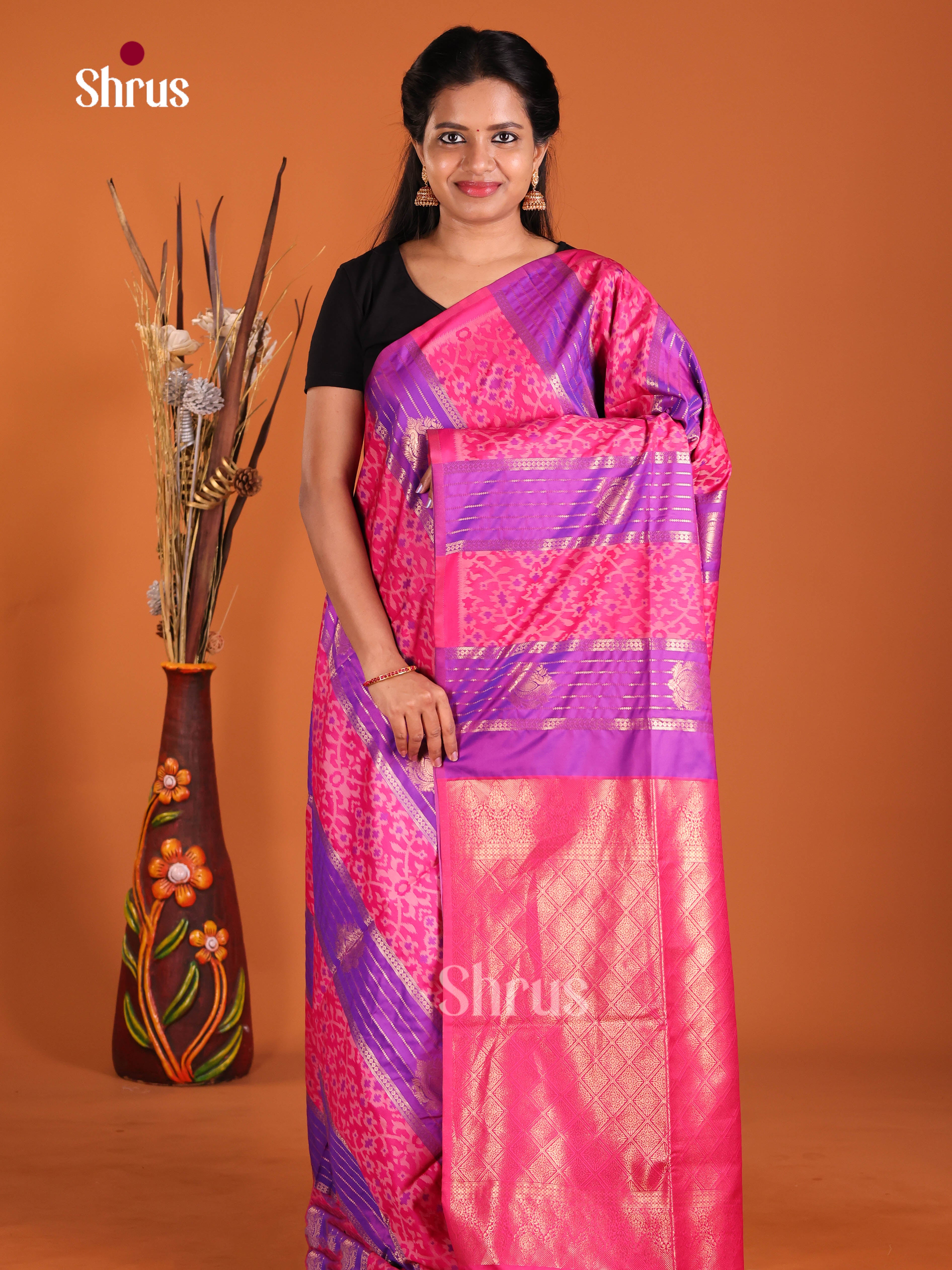 DIS13113 - Semi Softsilk Saree