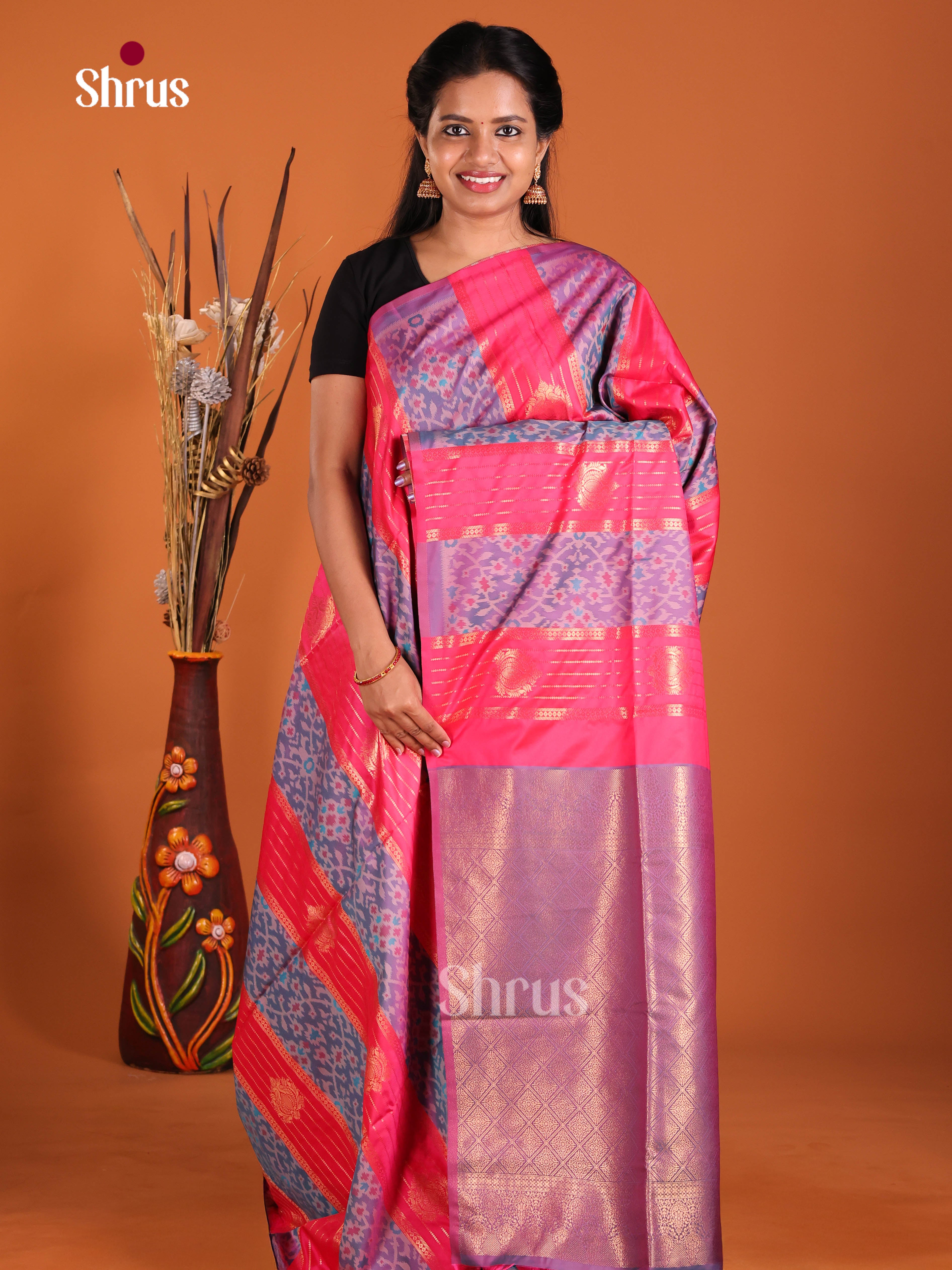 DIS13114 - Semi Softsilk Saree