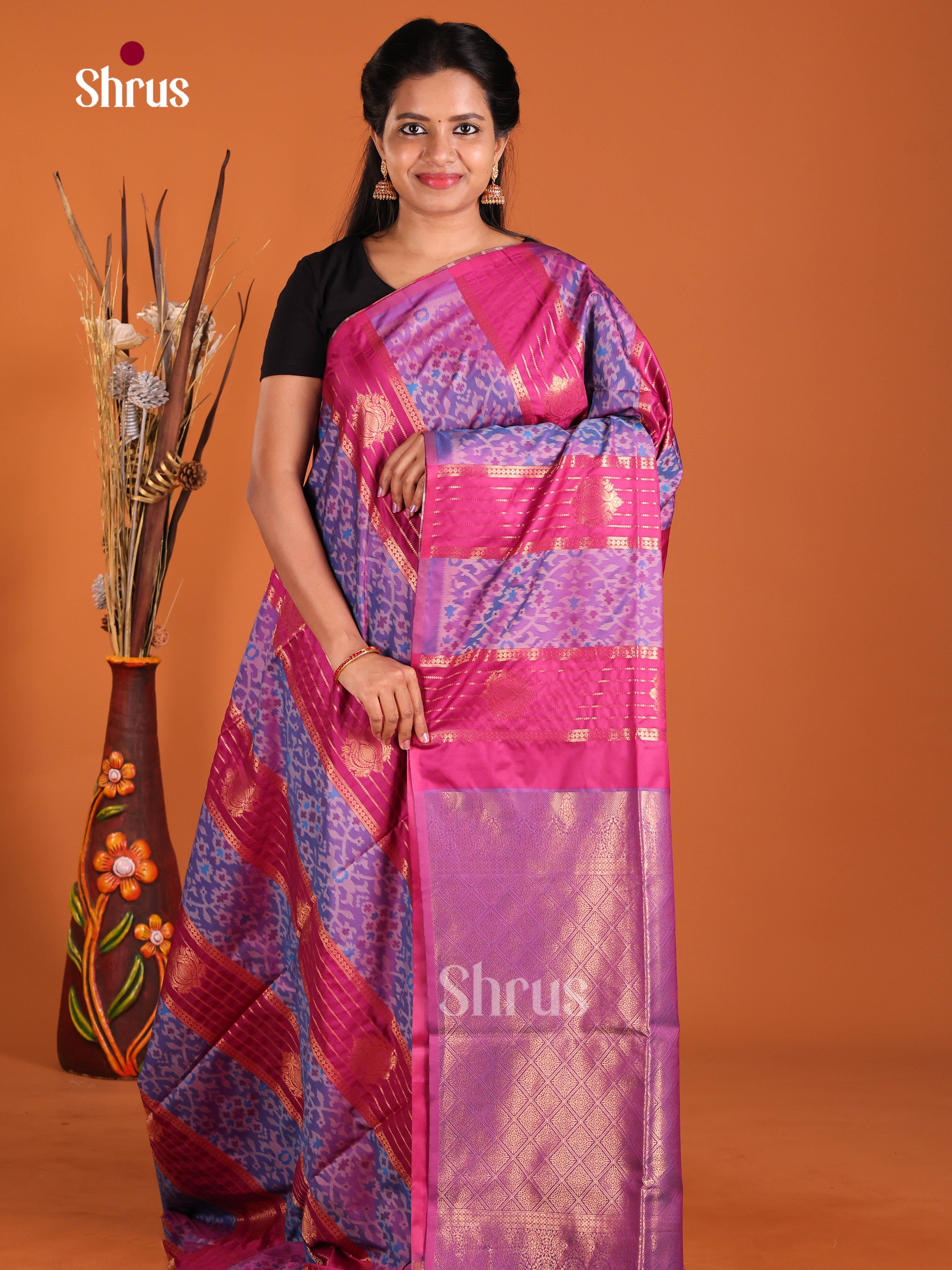 DIS13116 - Semi Softsilk Saree