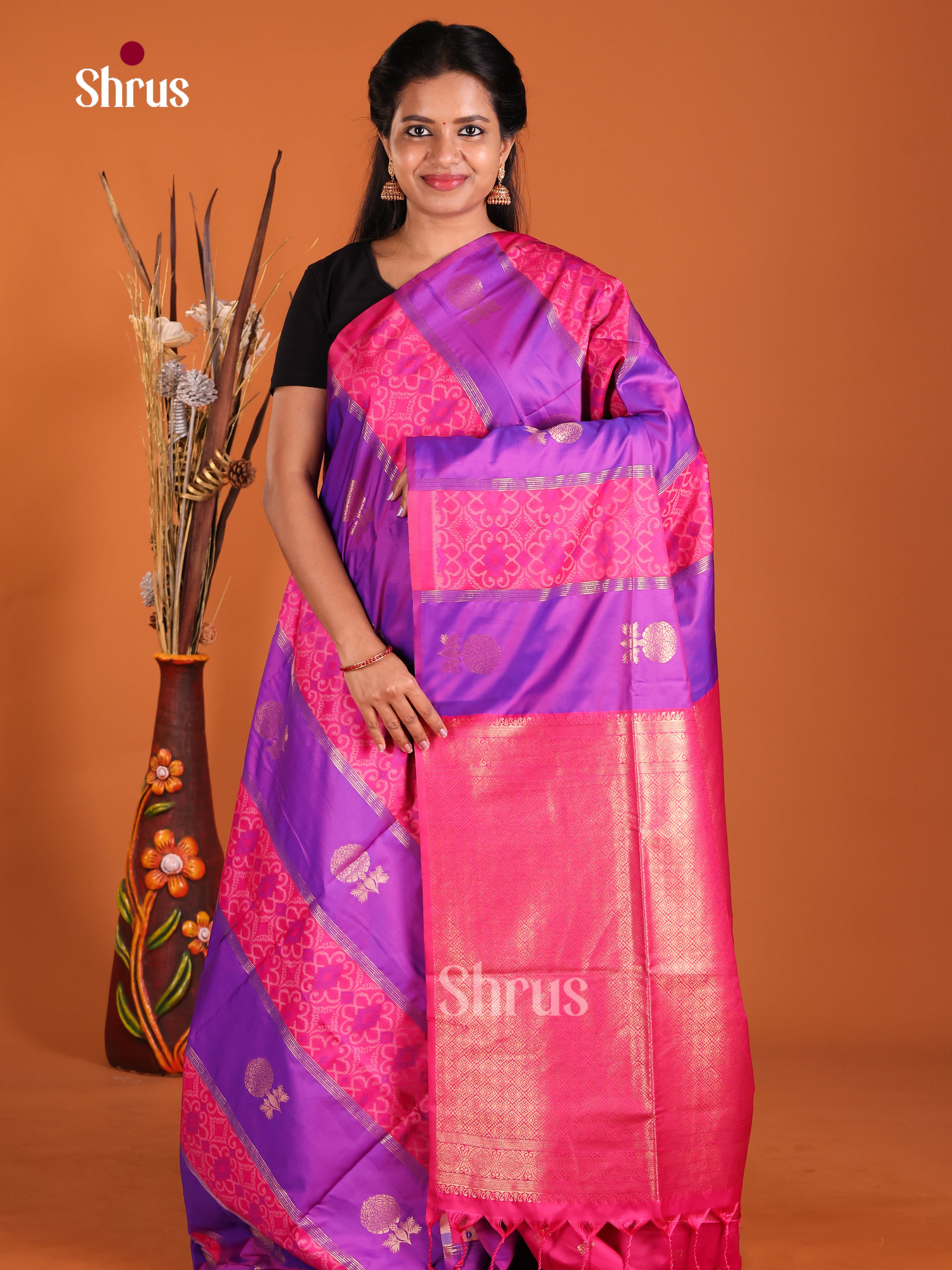 DIS13119 - Semi Softsilk Saree