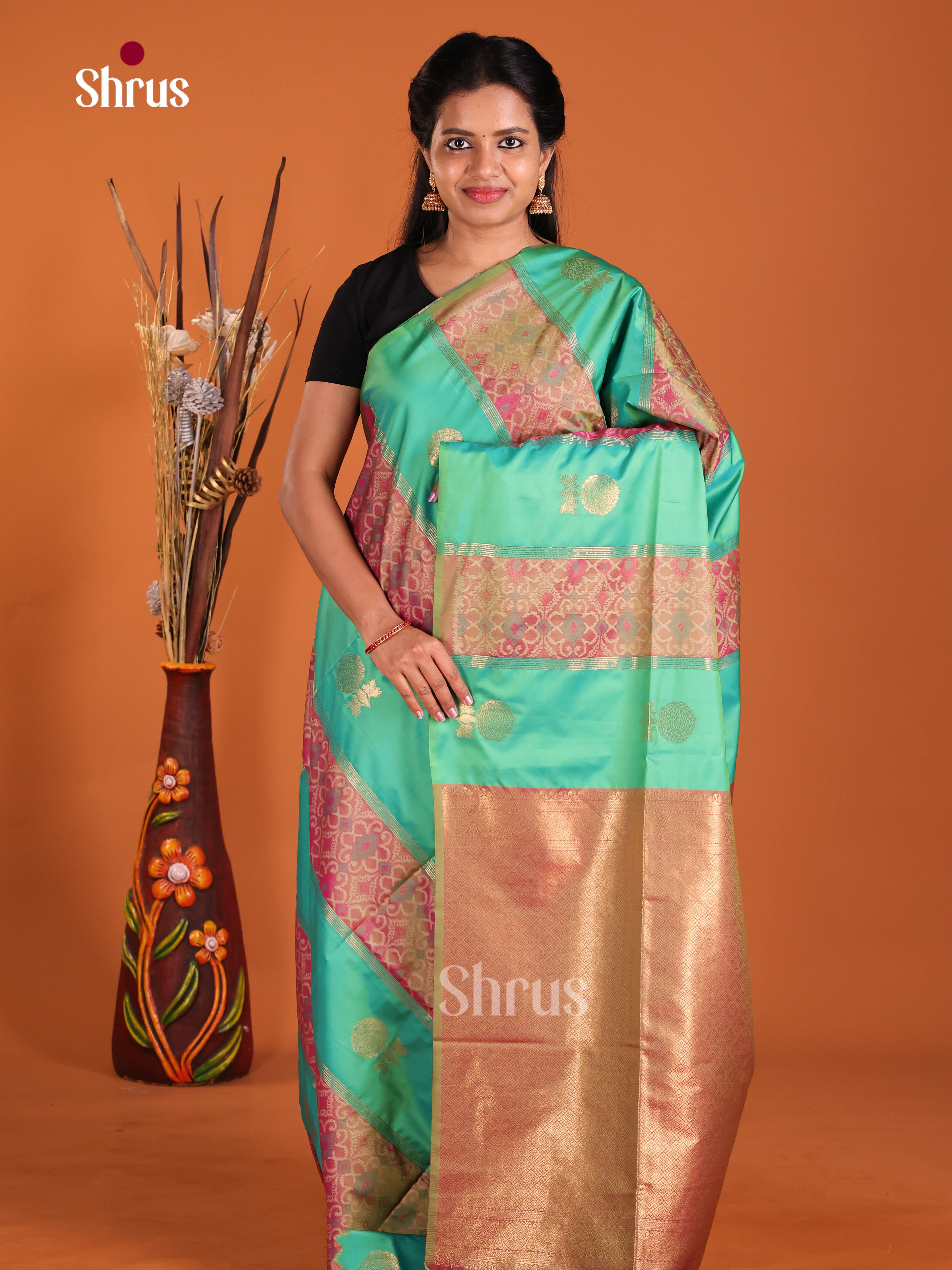 DIS13120 - Semi Softsilk Saree