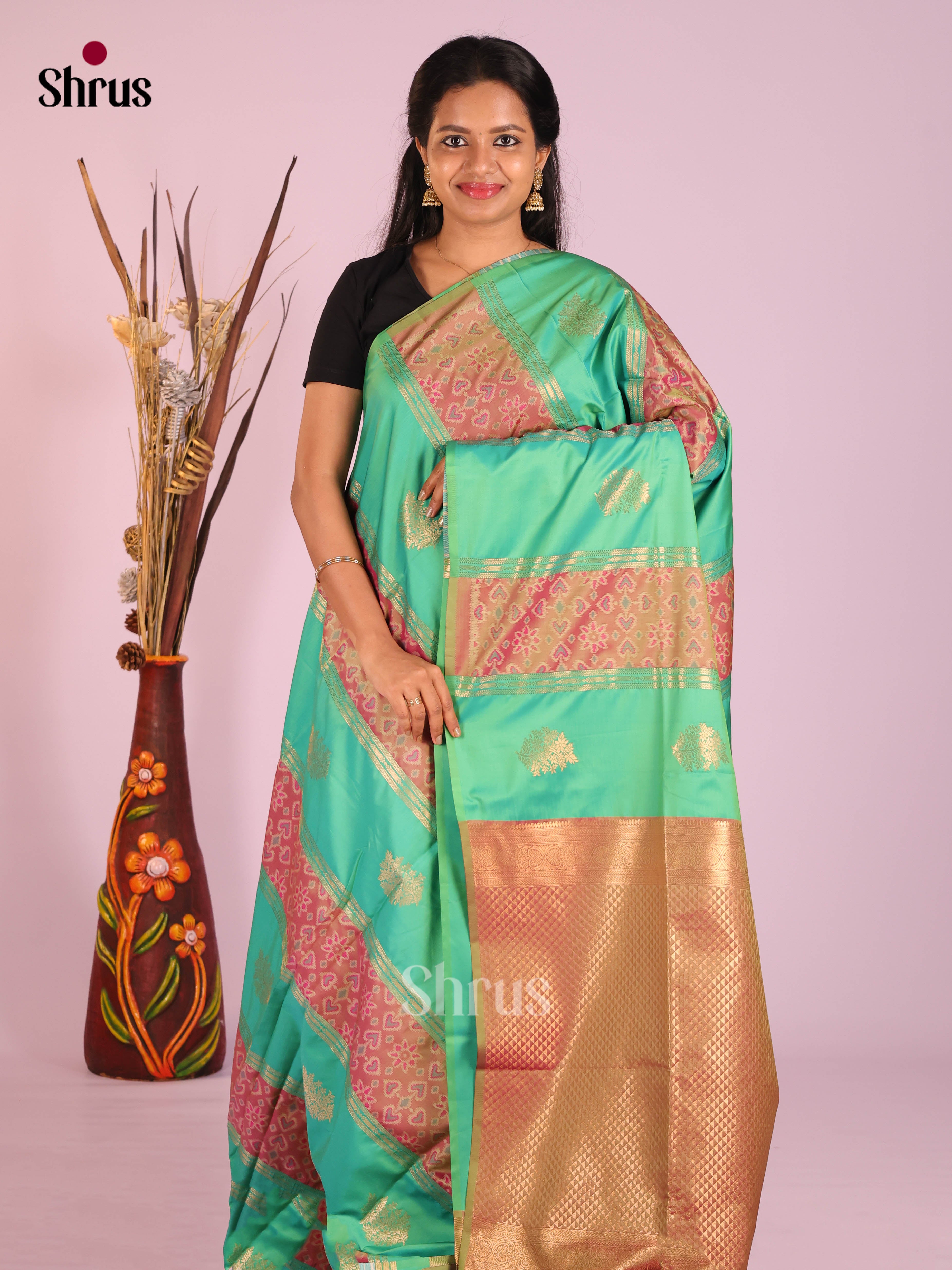 DIS13128 - Semi Softsilk Saree