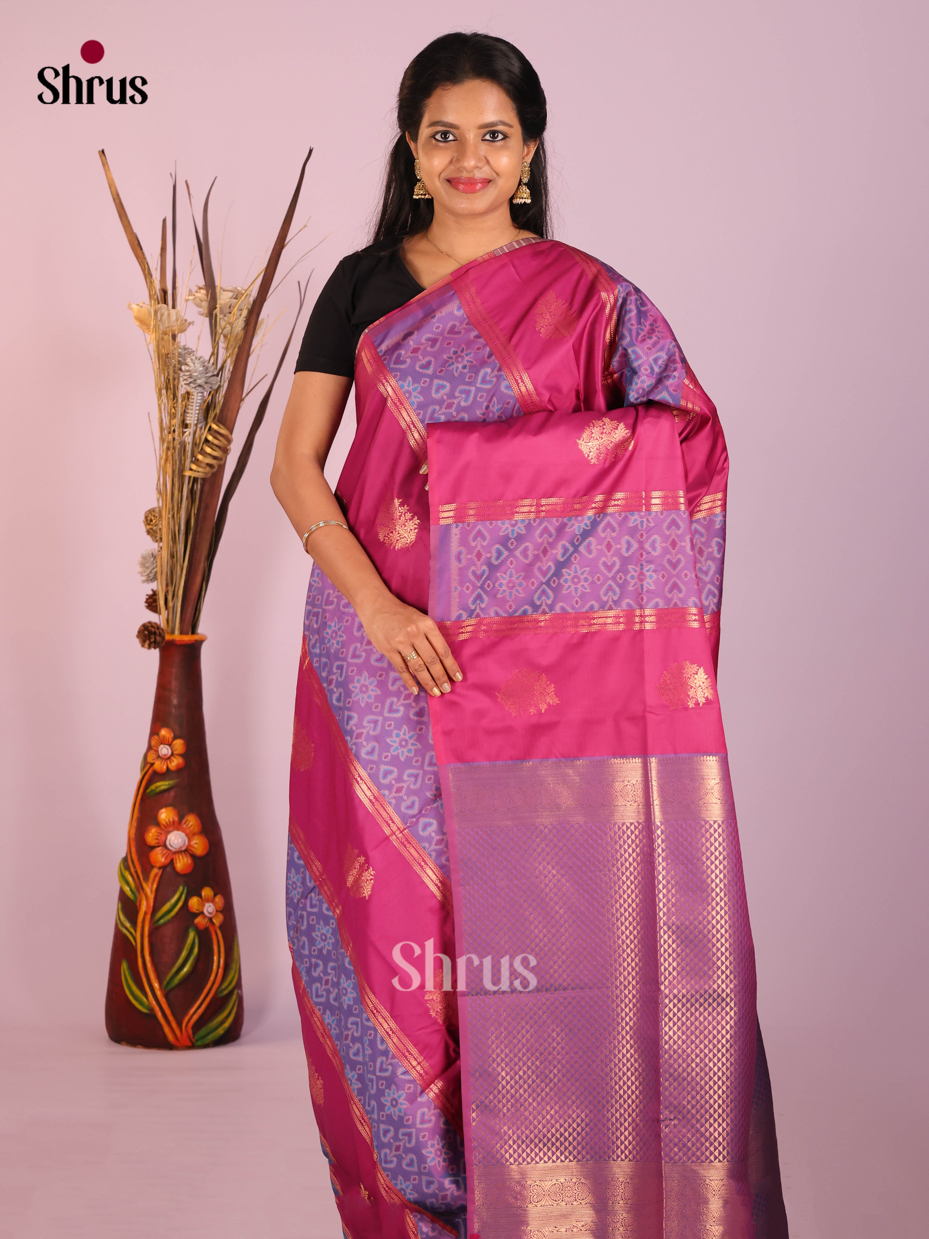 DIS13132 - Semi Softsilk Saree