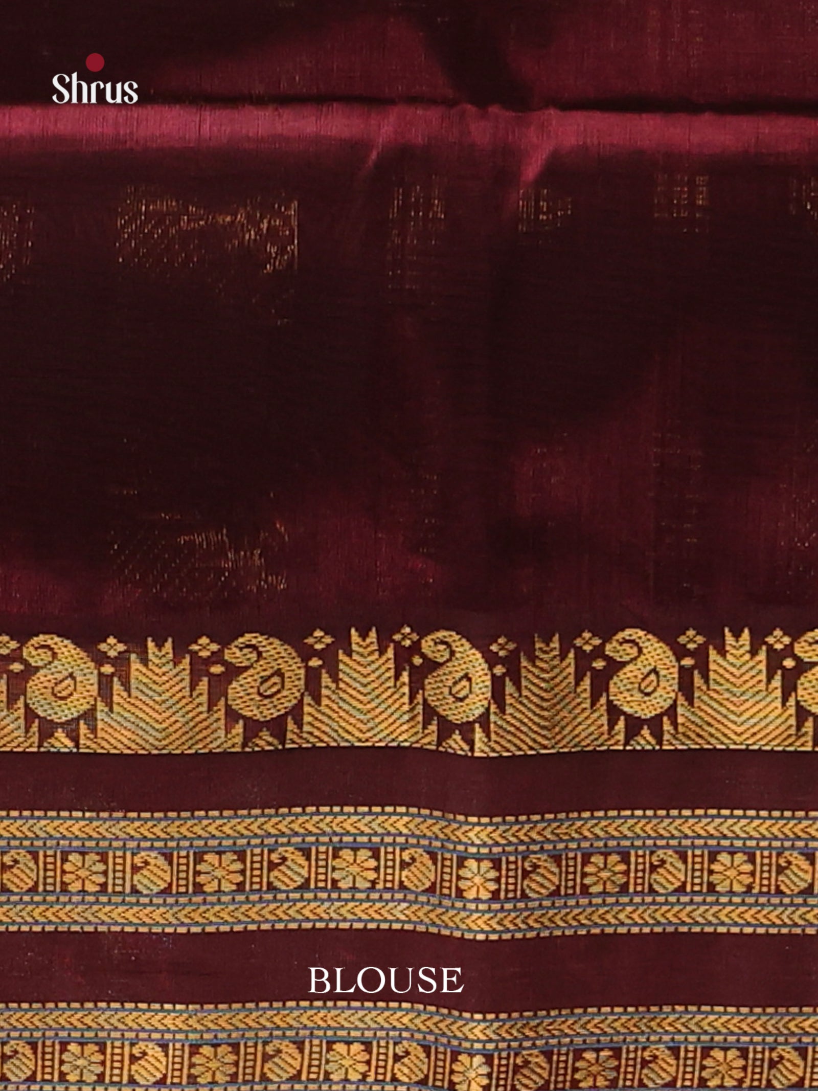 DIS13876 - Korvai-Small border Saree - Shop on Shrus.com