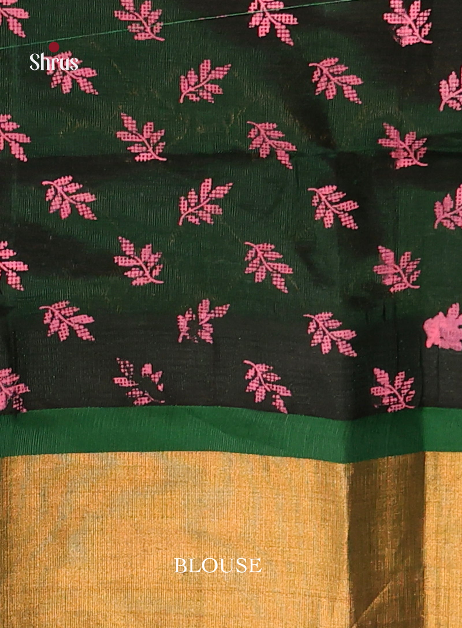 DIS13910 - Temple-border Saree - Shop on Shrus.com