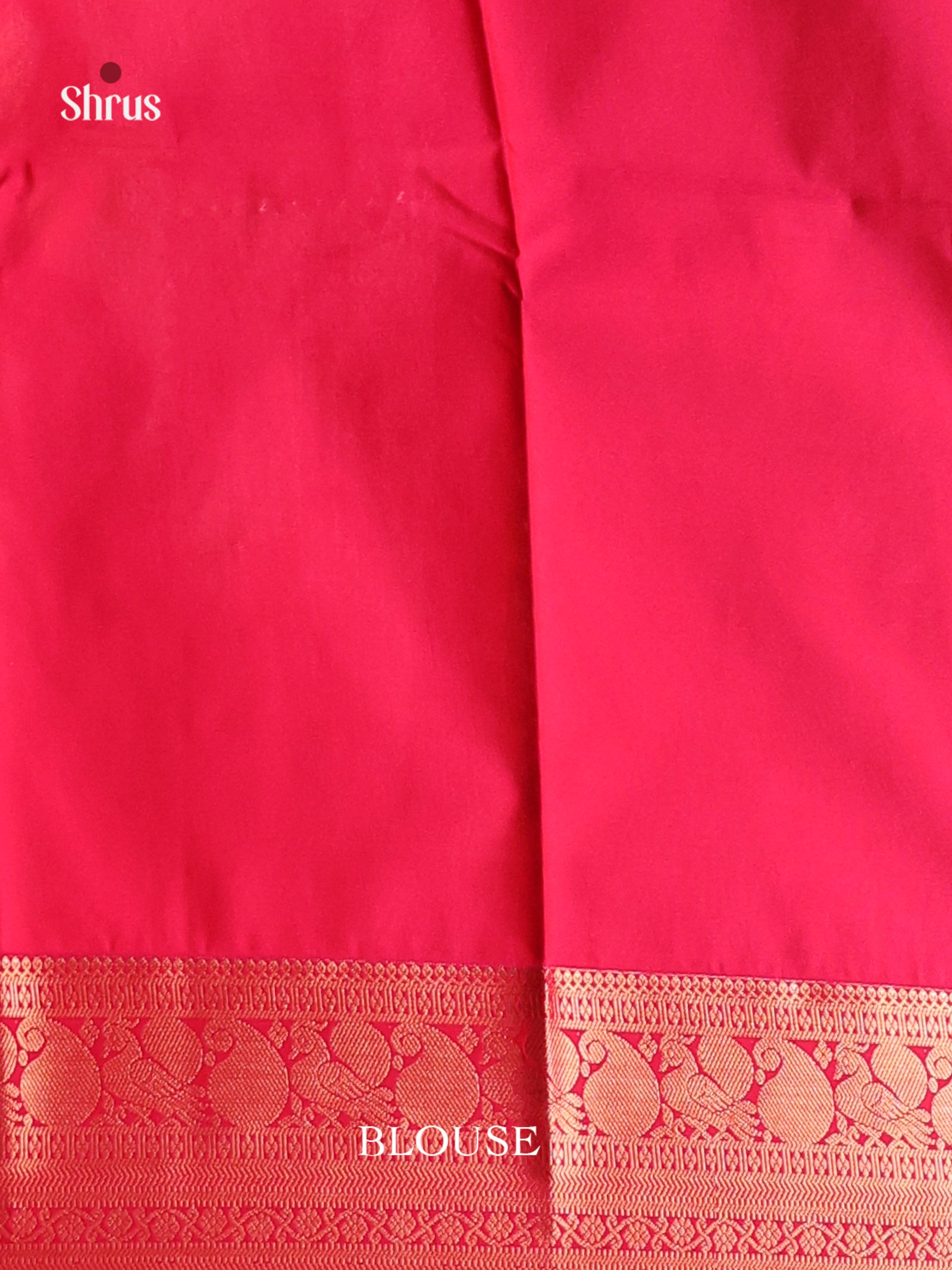 DIS13981 - Semi Kanchipuram Saree - Shop on Shrus.com