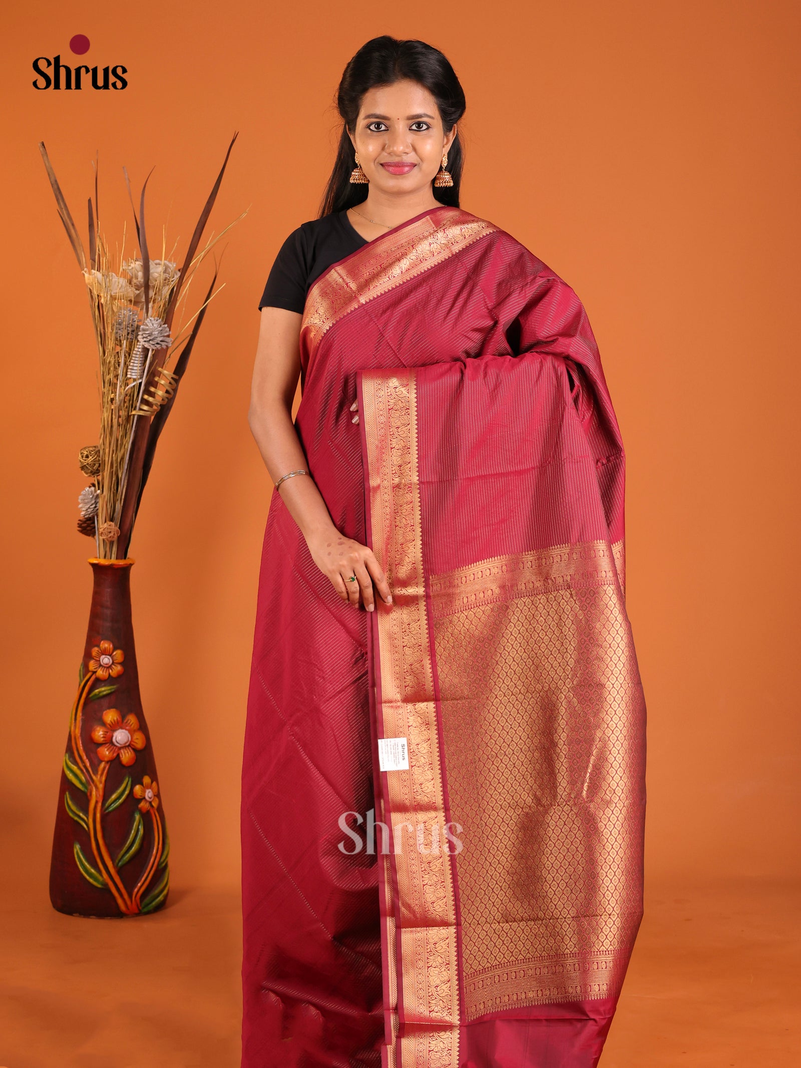 DIS13990 - Semi Kanchipuram Saree