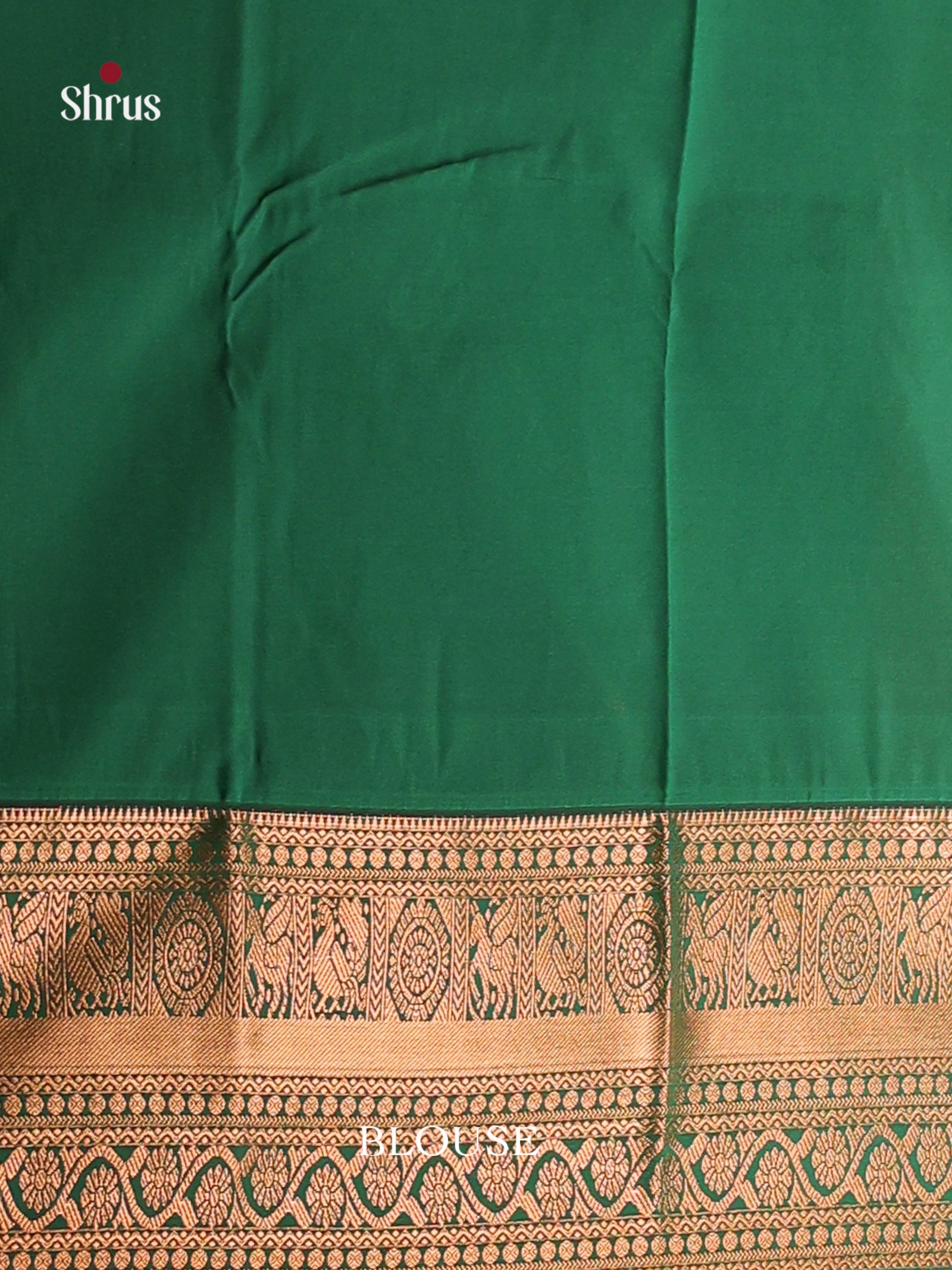 Dusty Pink & Green- Semi Kanchipuram Saree
