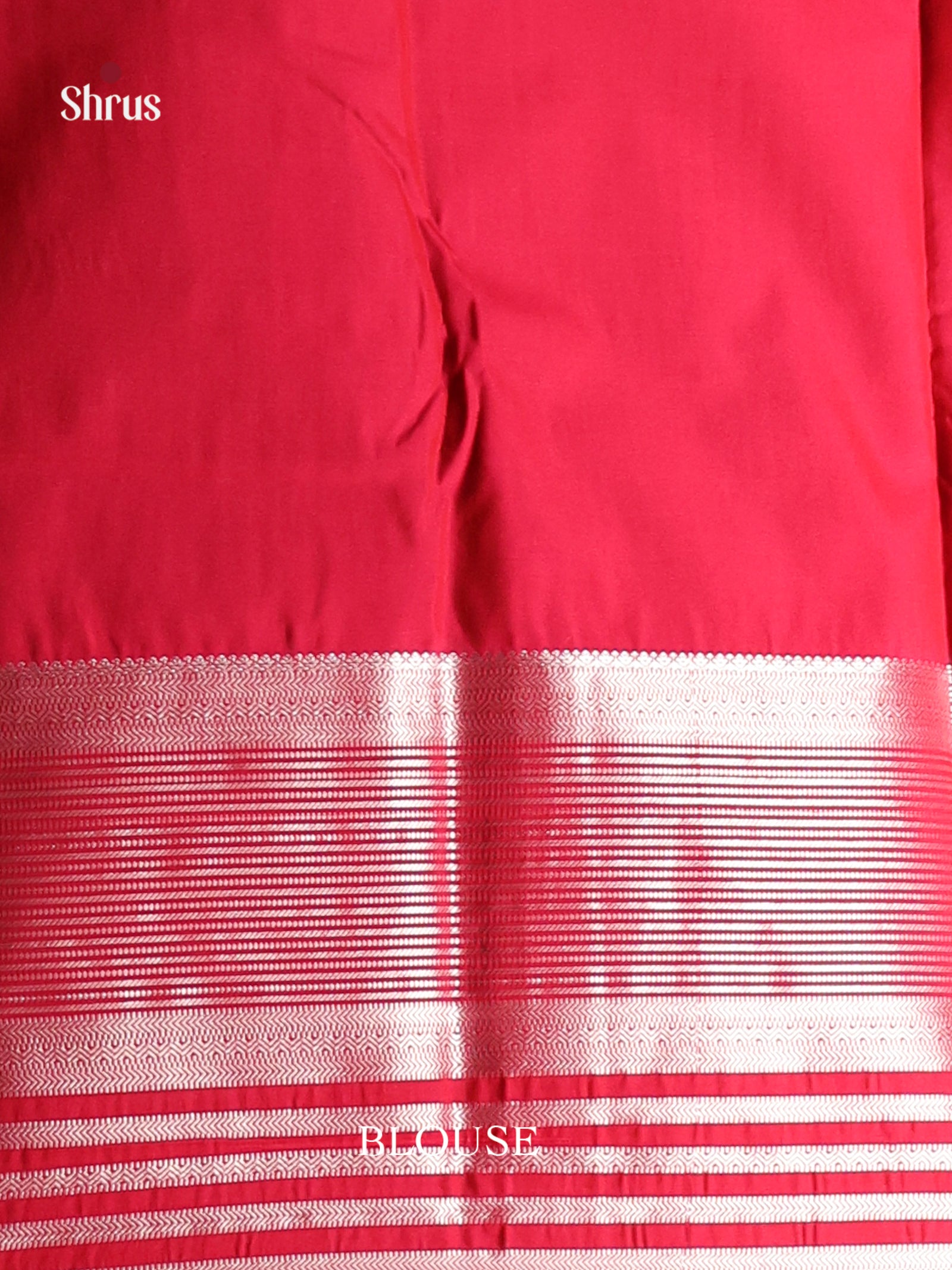 Peacock Green & Pink - Semi Kanchipuram Saree - Shop on Shrus.com