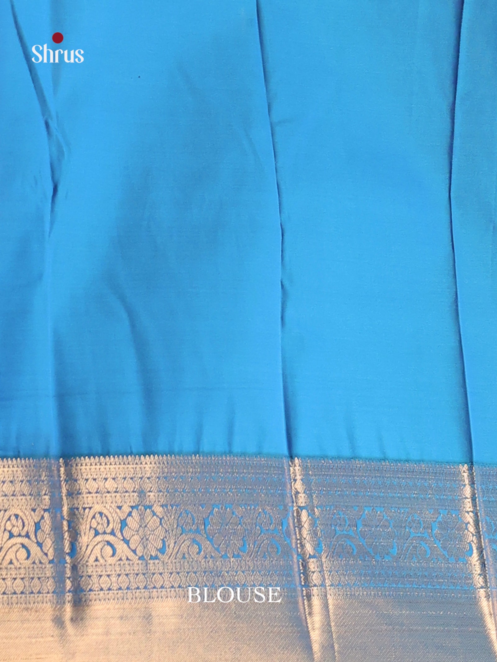 Blue - Semi Kanchipuram Saree