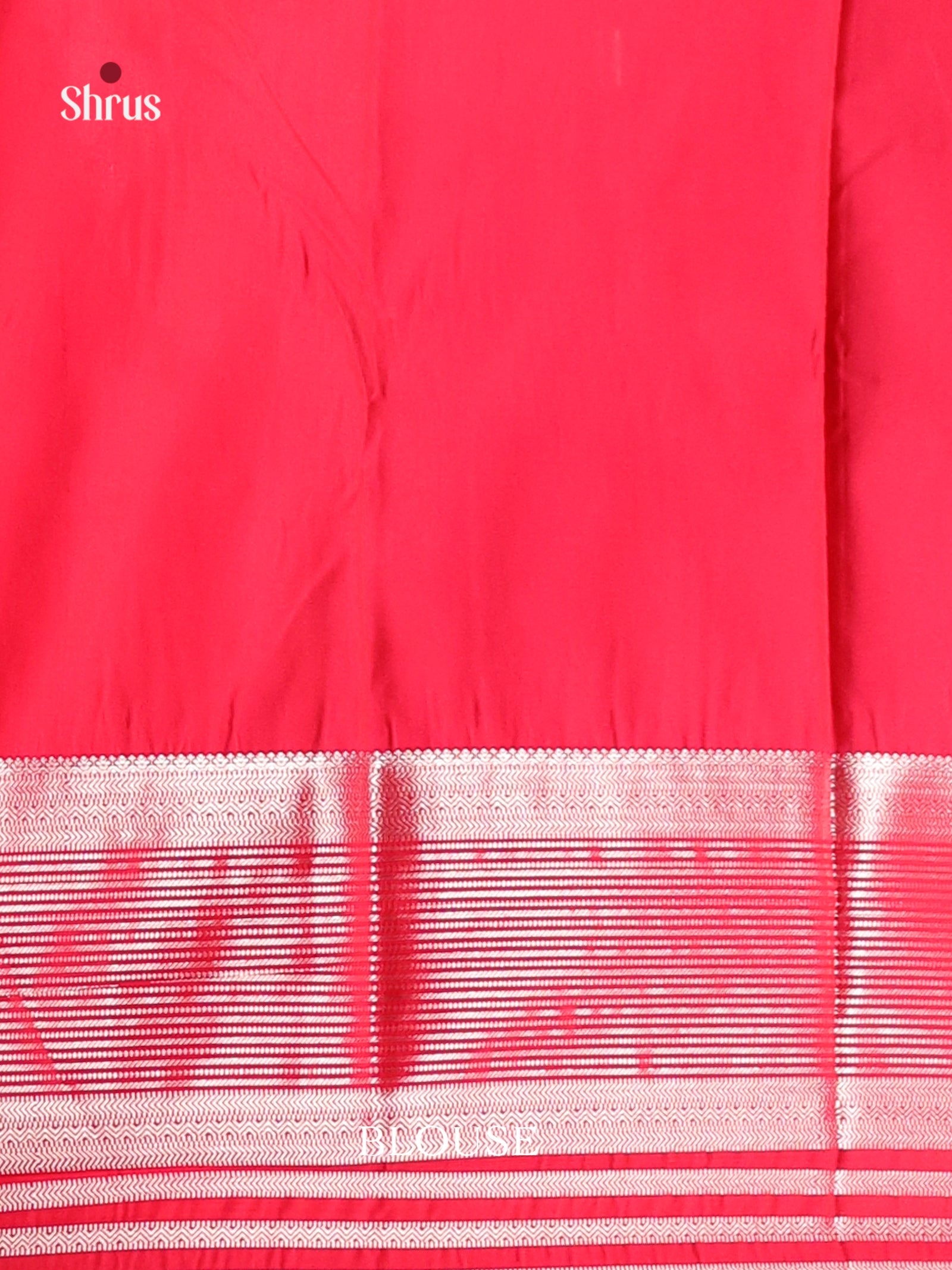 Dusty Brown &  Pink - Semi Kanchipuram Saree - Shop on Shrus.com