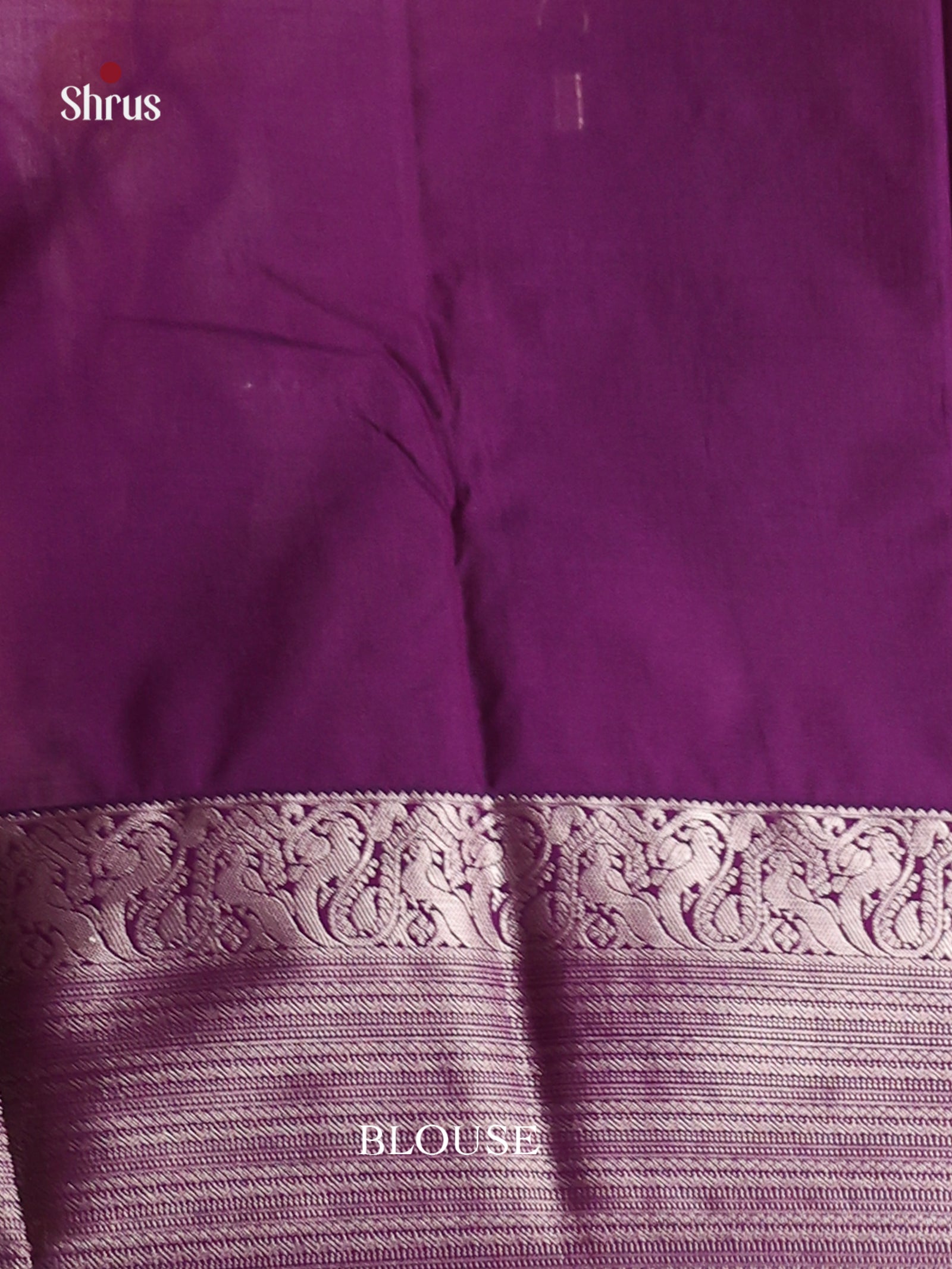 Pink& Violet - Semi Kanchipuram Saree