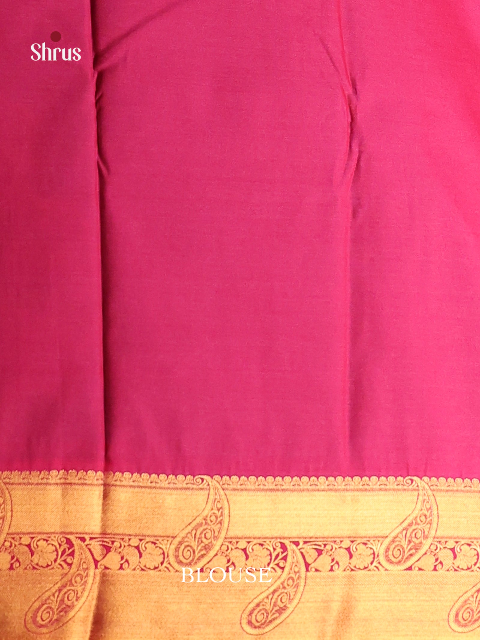 Blue & Purple- Semi Kanchipuram Saree