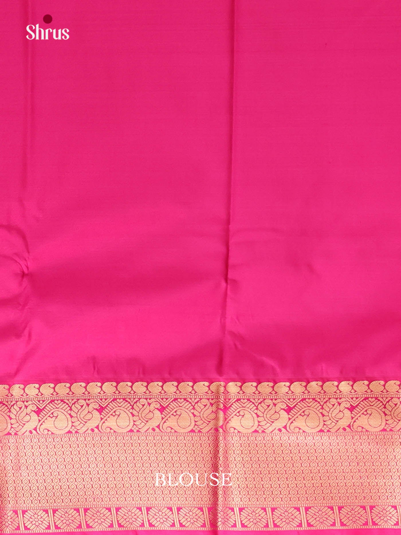 Green & Pink - Semi Kanchipuram Saree