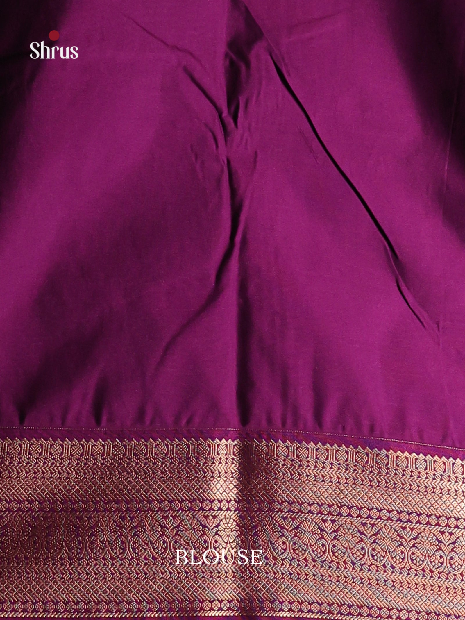 Green & Purple- Semi Kanchipuram Saree