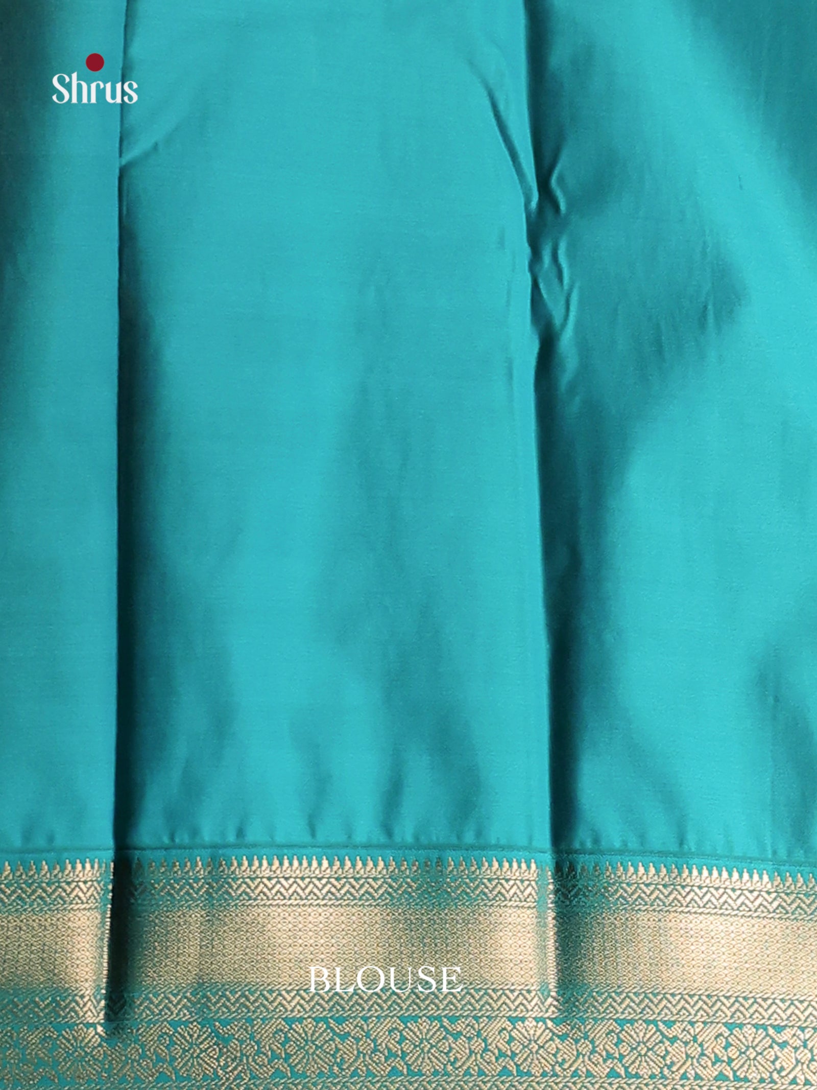 Mild Green & Green - Semi Kanchipuram Saree - Shop on Shrus.com