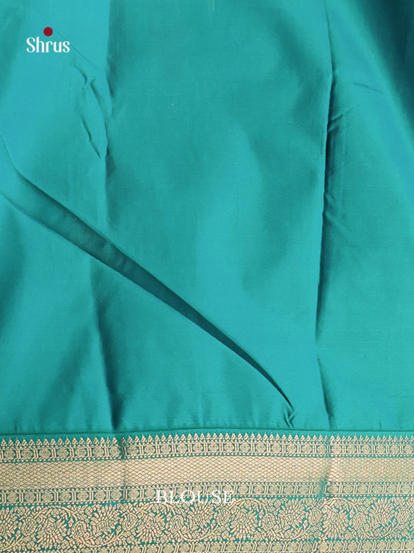 Blue & Green - Semi Kanchipuram Saree