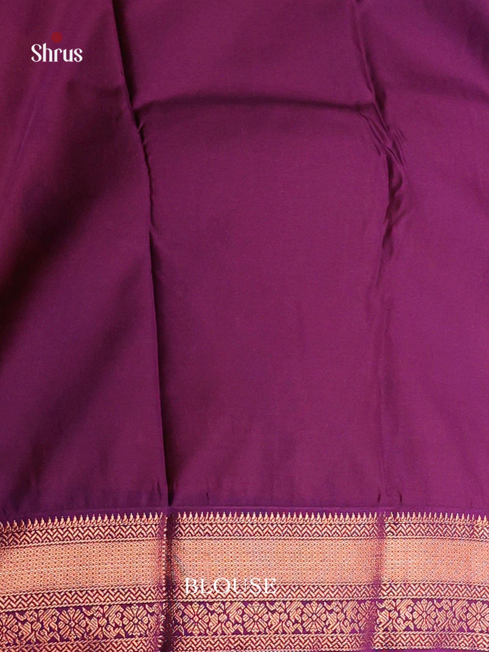 Yellow & Purple- Semi Kanchipuram Saree