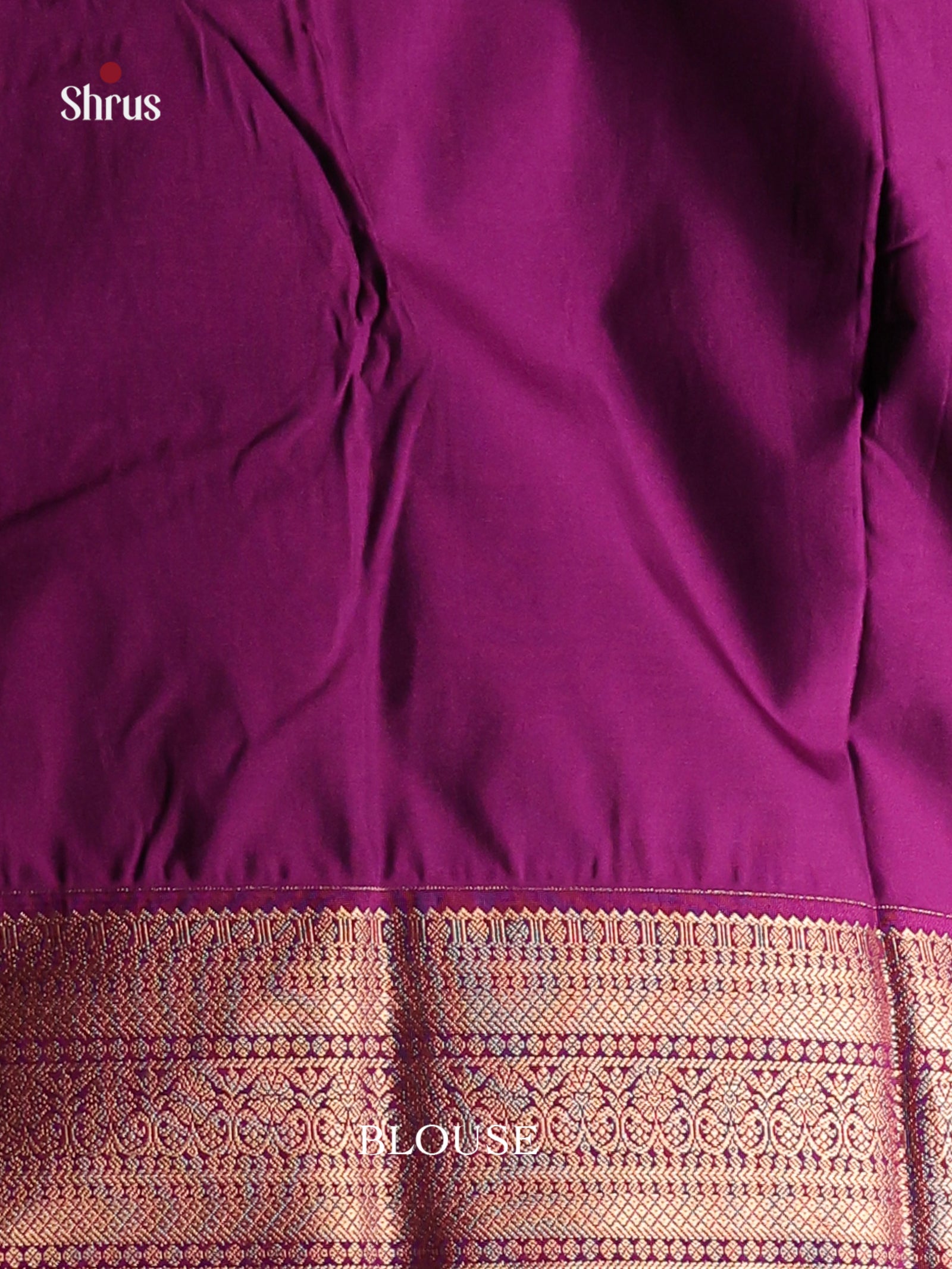 DIS14257 - Semi Kanchipuram Saree - Shop on Shrus.com