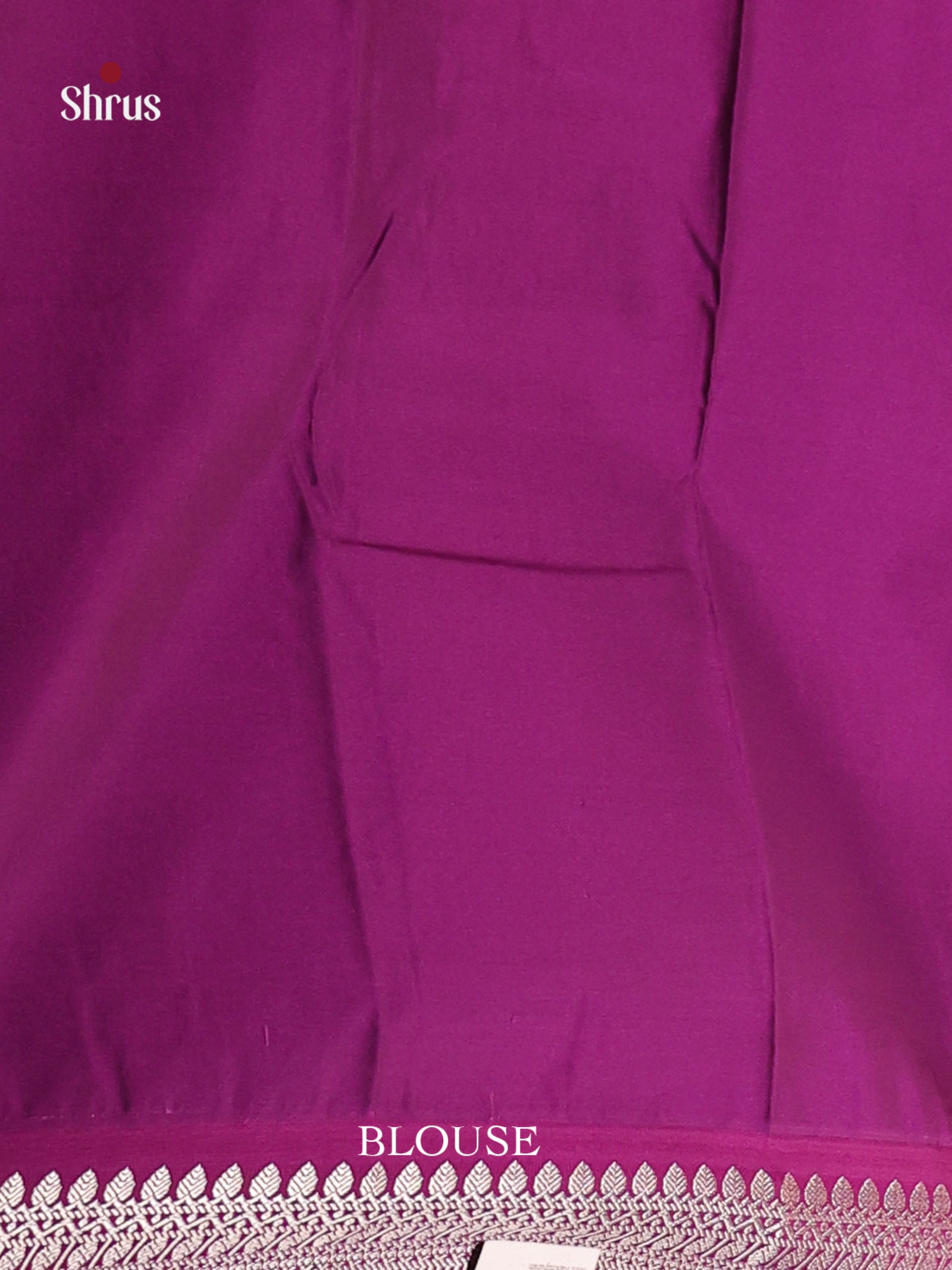 Mild Lavender & Purple- Semi Kanchipuram Saree - Shop on Shrus.com