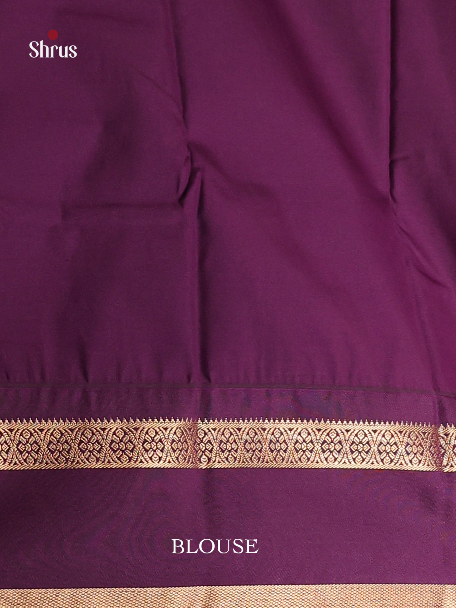 Blue & Purple - Semi Kanchipuram Saree