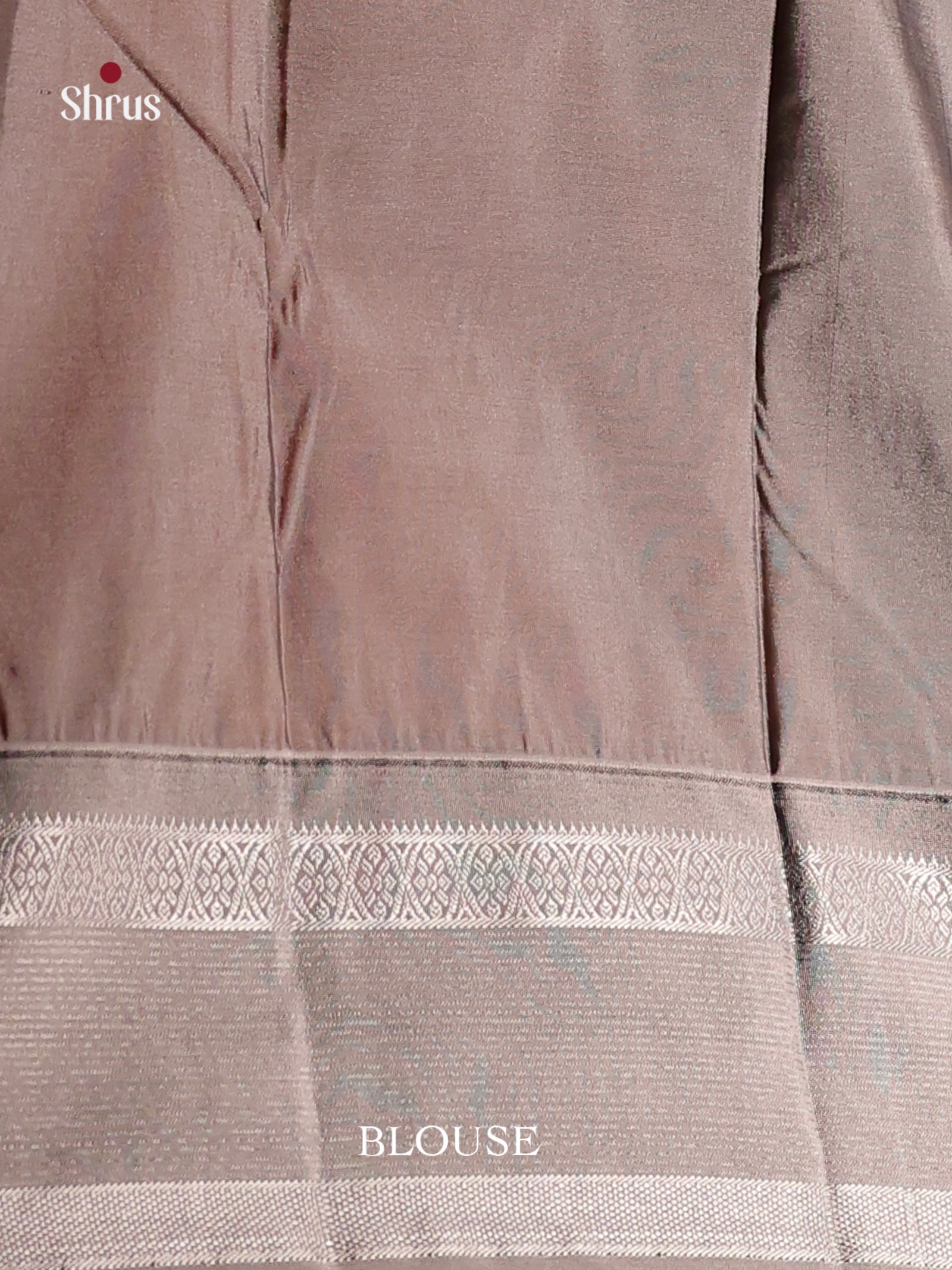 Mambazha Yellow & Grey - Semi Kanchipuram Saree - Shop on Shrus.com