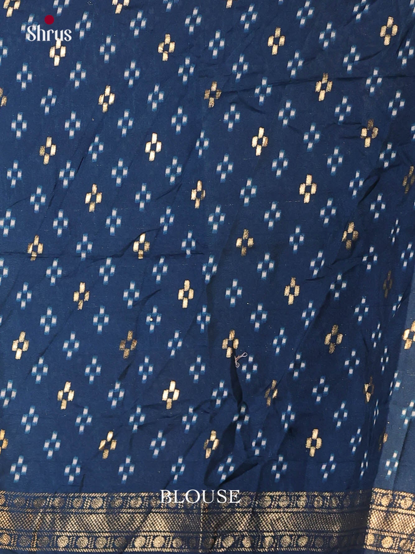 DIS14655 - Semi Ikkat Saree