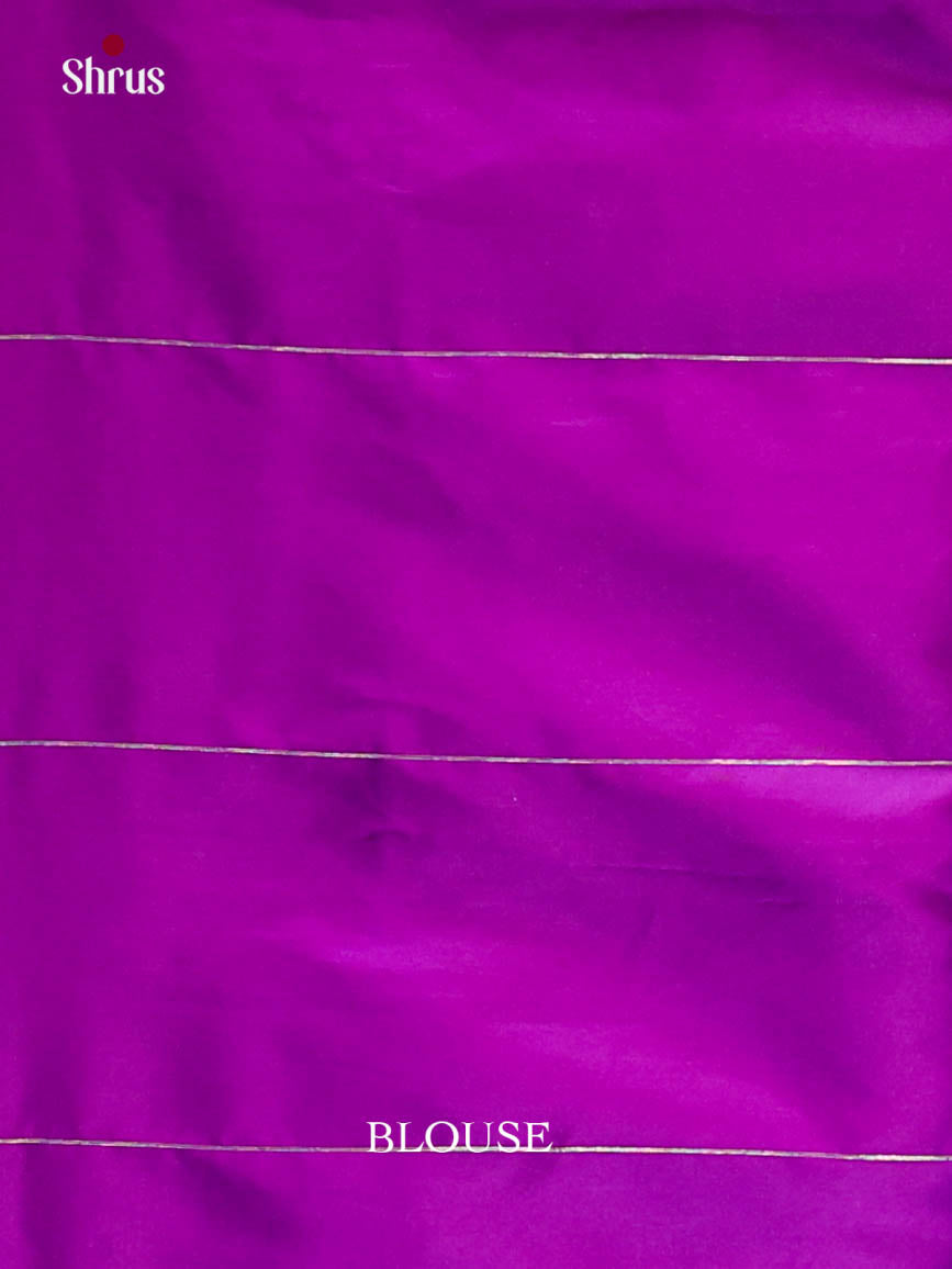 Purple - Semi Softsilk Saree - Shop on Shrus.com