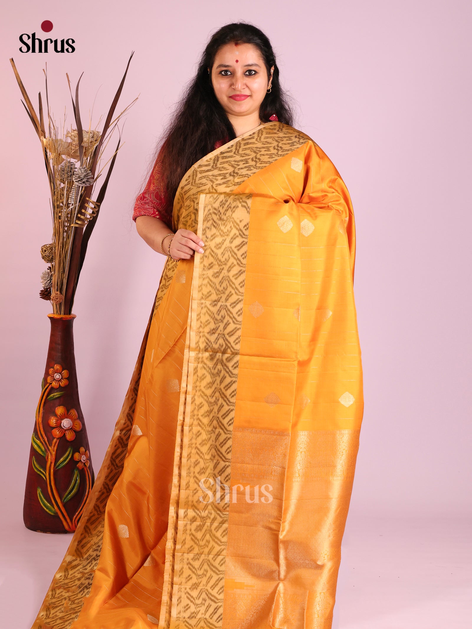 DIS16007 - Soft Silk (HR) Saree