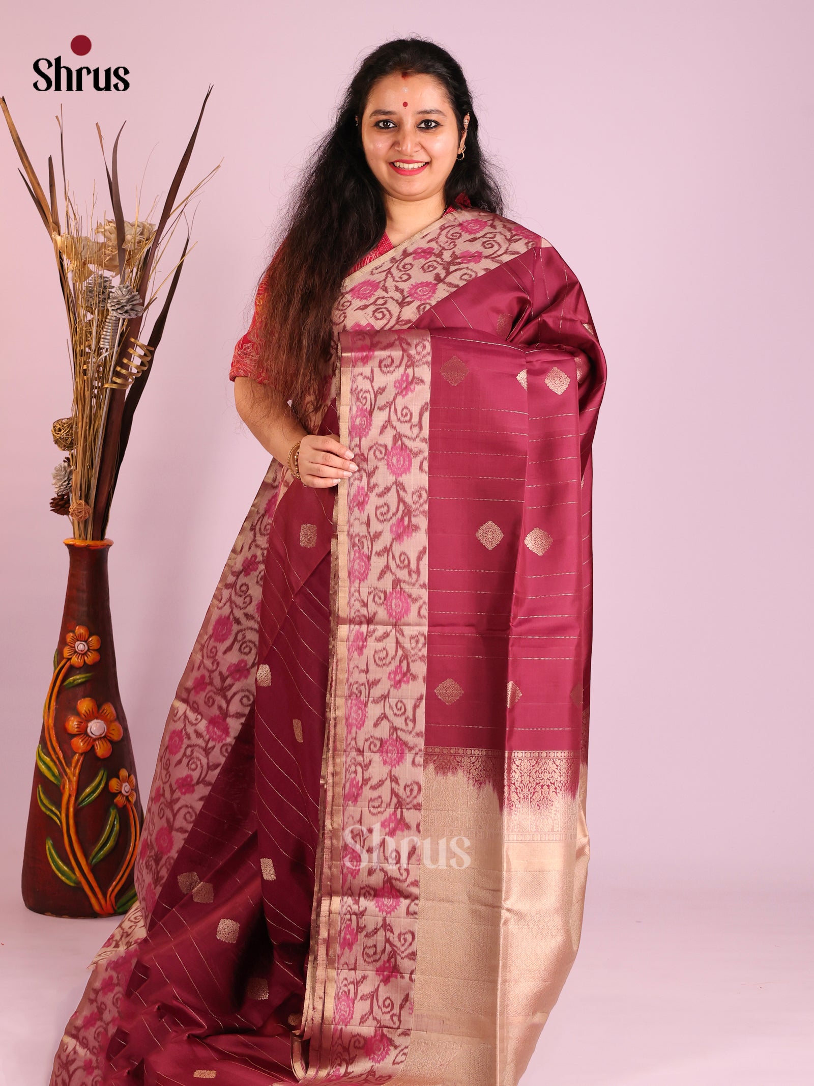 DIS16011 - Soft Silk (HR) Saree