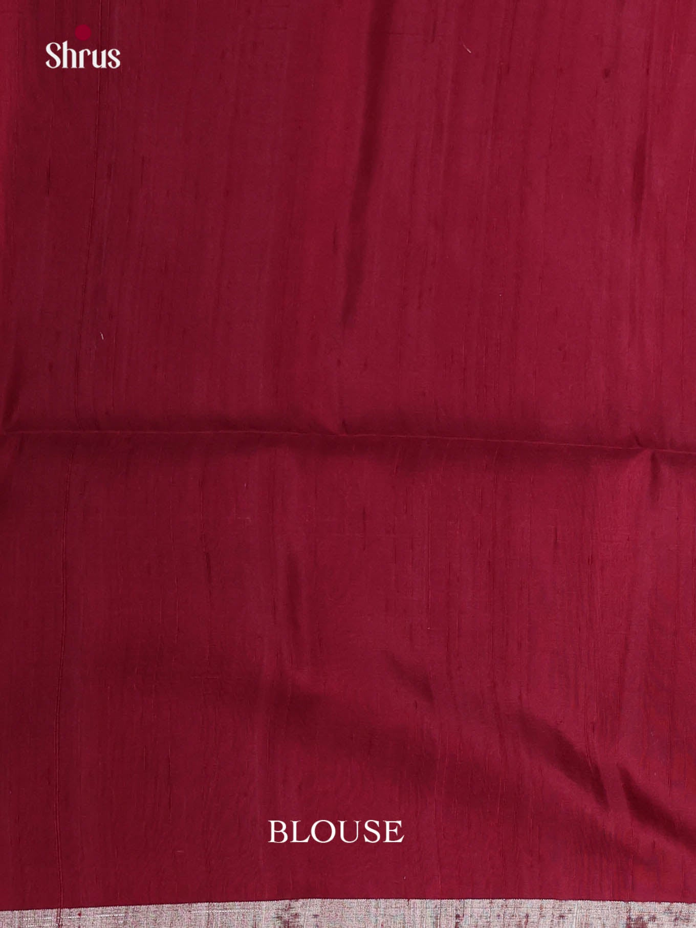Classy Maroon Soft Silk Saree with silver floral vines zari border - Shop on Shrus.com