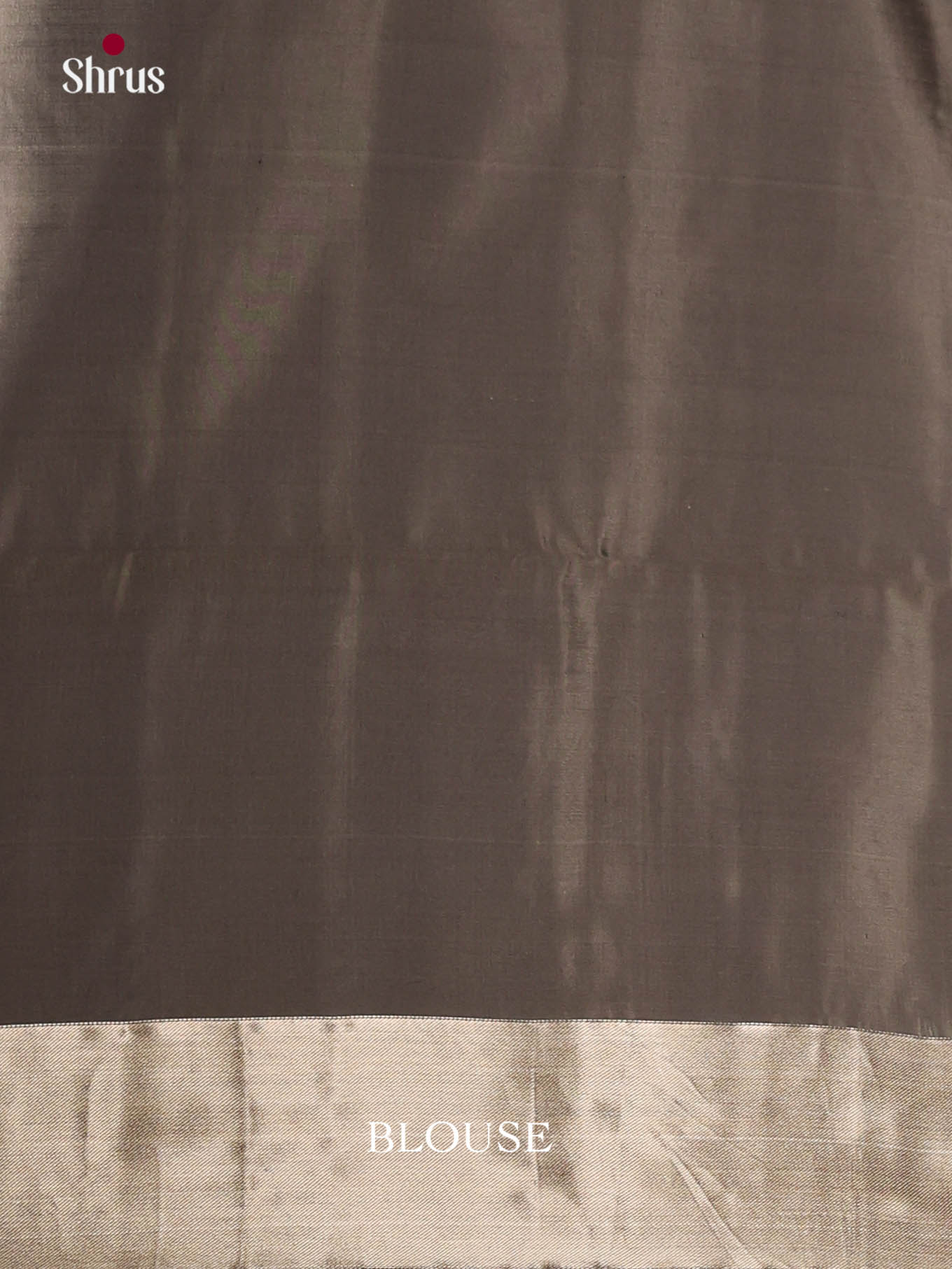 Beautiful Grey Soft Silk Saree with floral nestling Pattern & Kaddi Zari Border