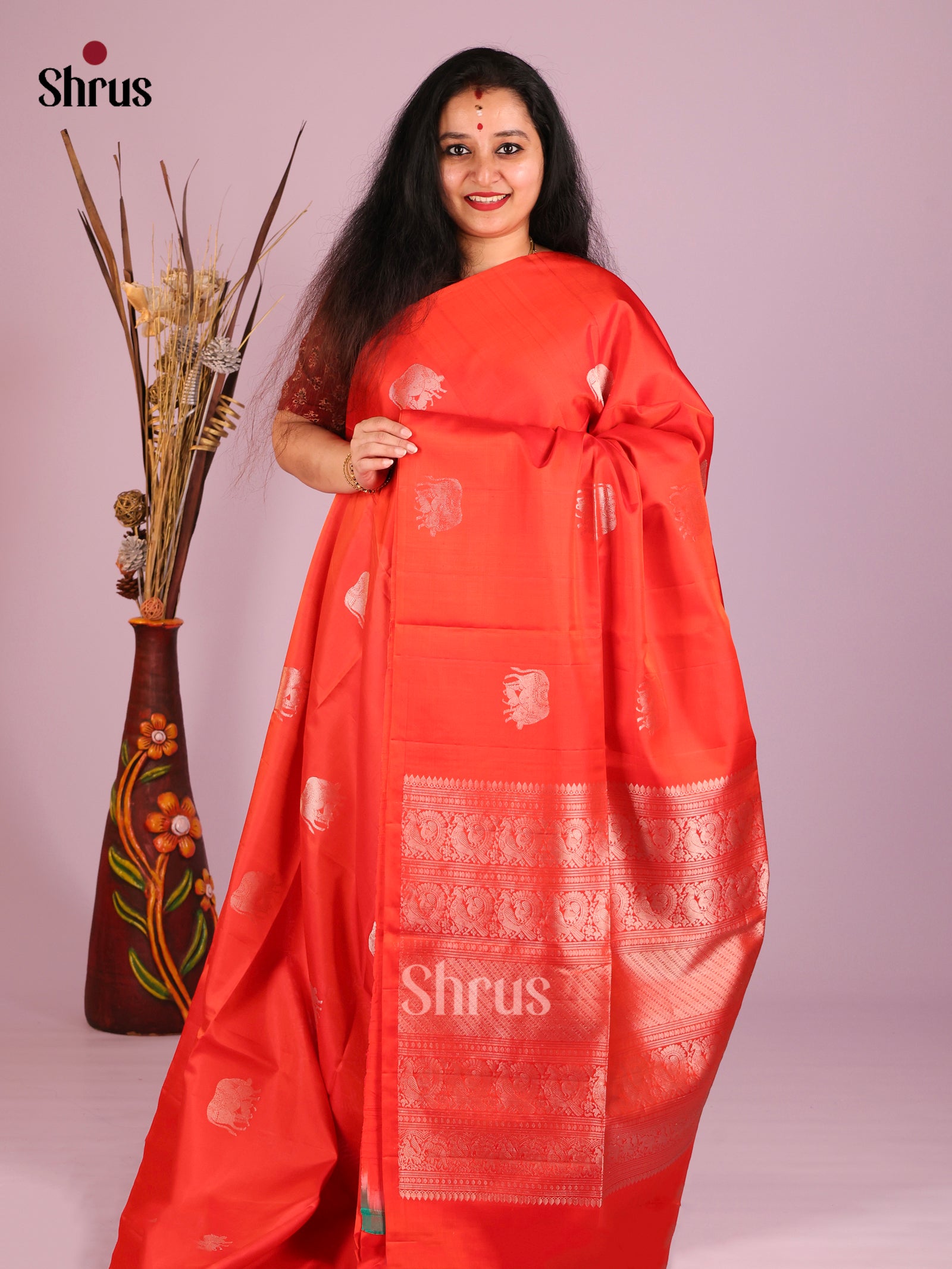 DIS16093 - Soft Silk (HR) Saree