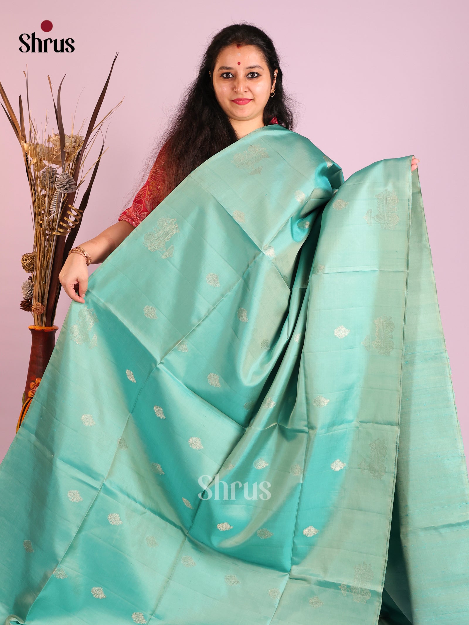 DIS16126 - Soft Silk (HR) Saree - Shop on Shrus.com