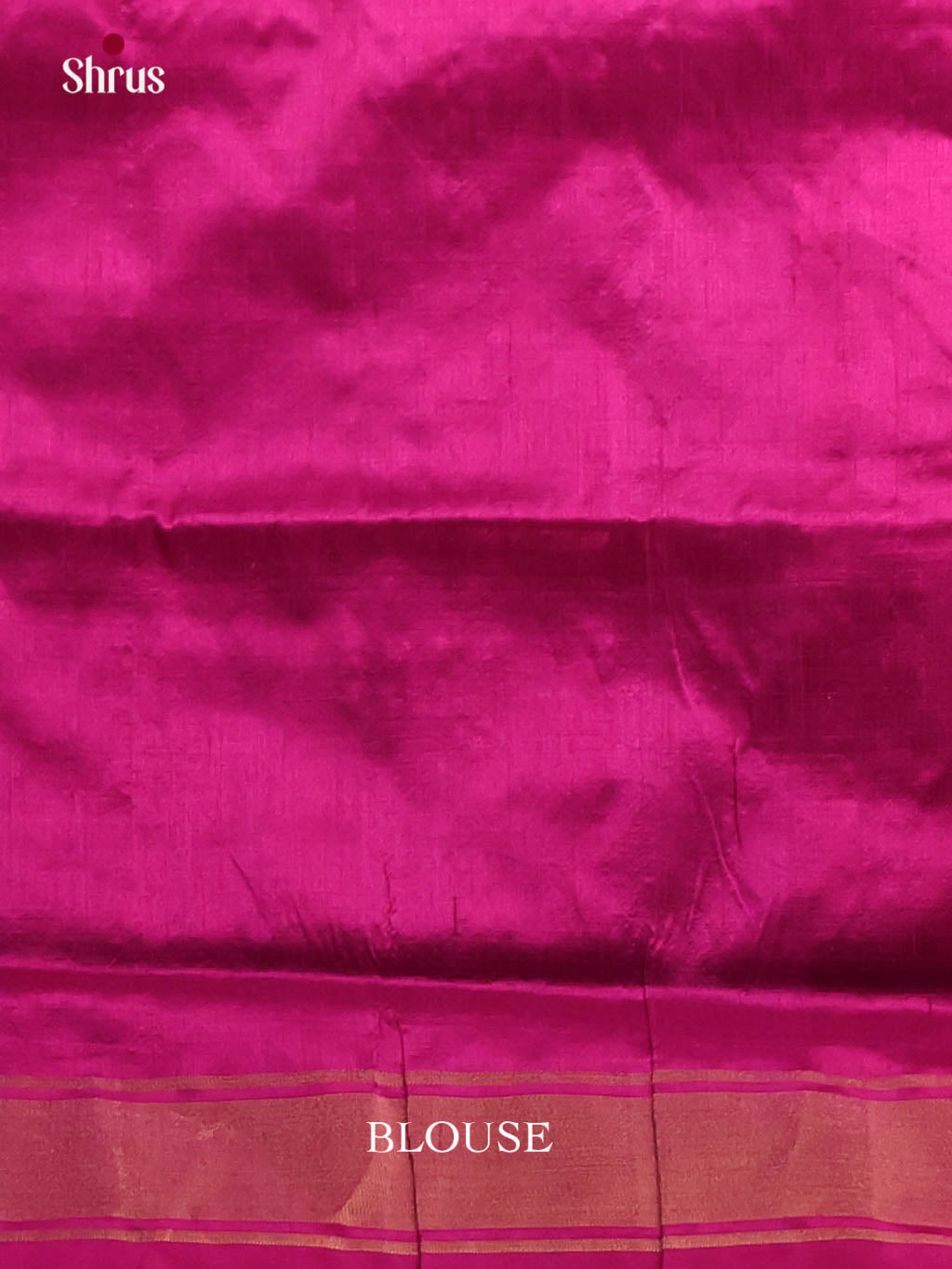 Blue & Purple- Ikkat Silk Saree