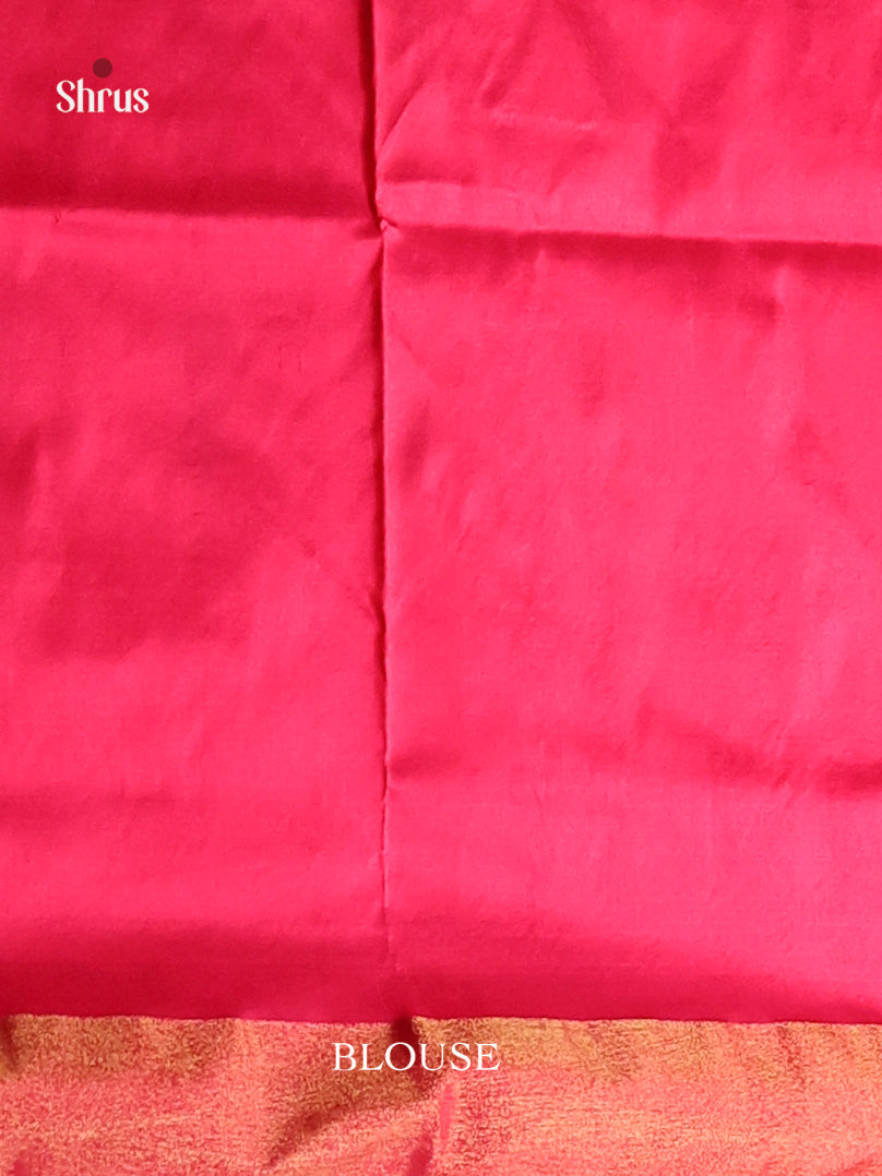 Exquisite Yellow Ikkat Saree With Red Zari Border